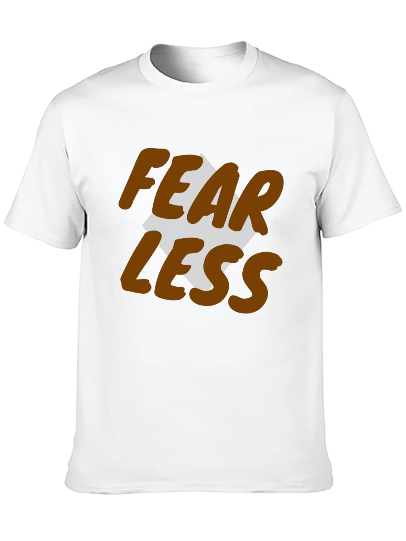 Fear Less Basic Graphic T-Shirt – Daily Comfort In Soft Cotton
