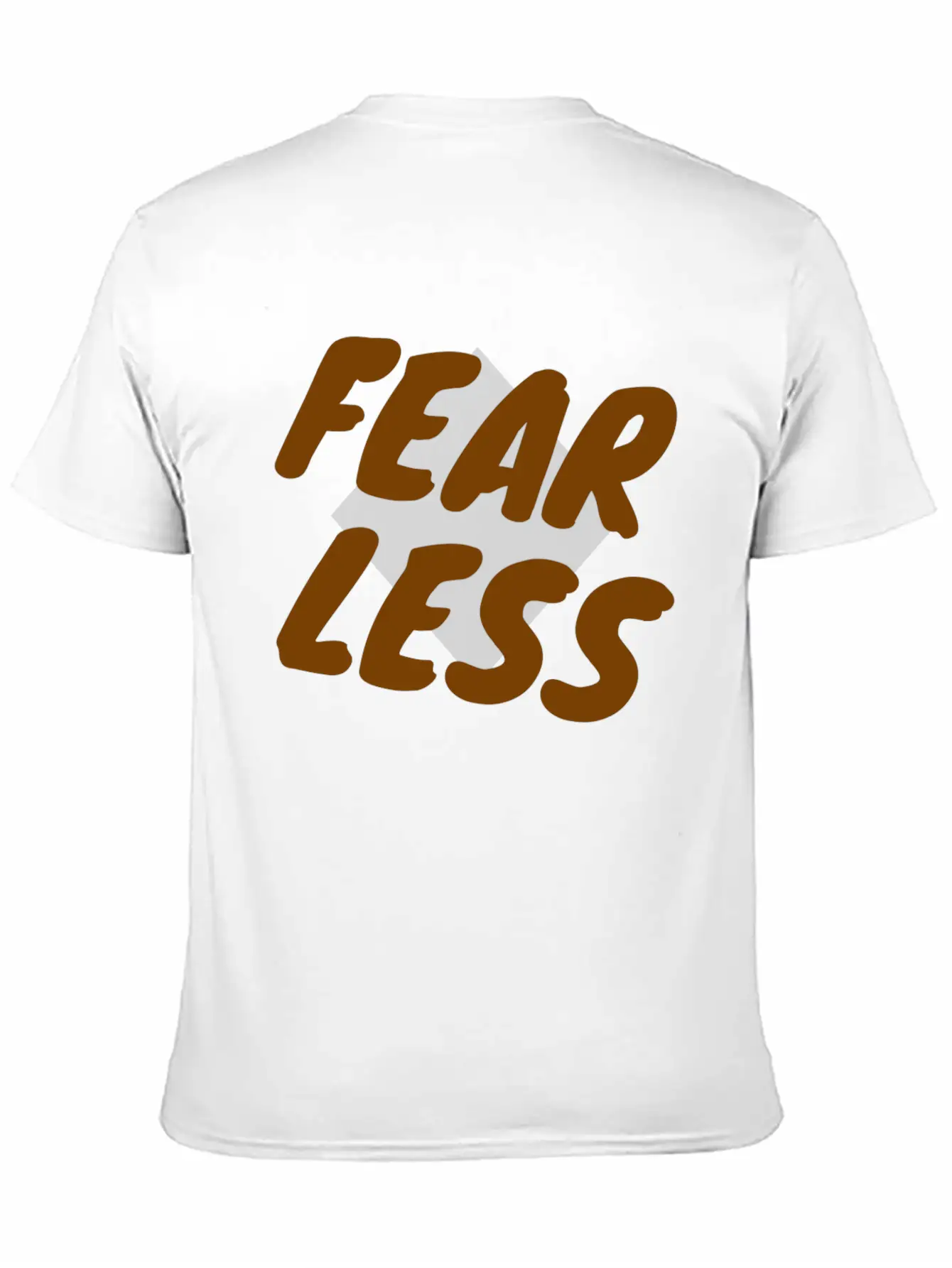 Fear Less Basic Graphic T-Shirt – Daily Comfort In Soft Cotton