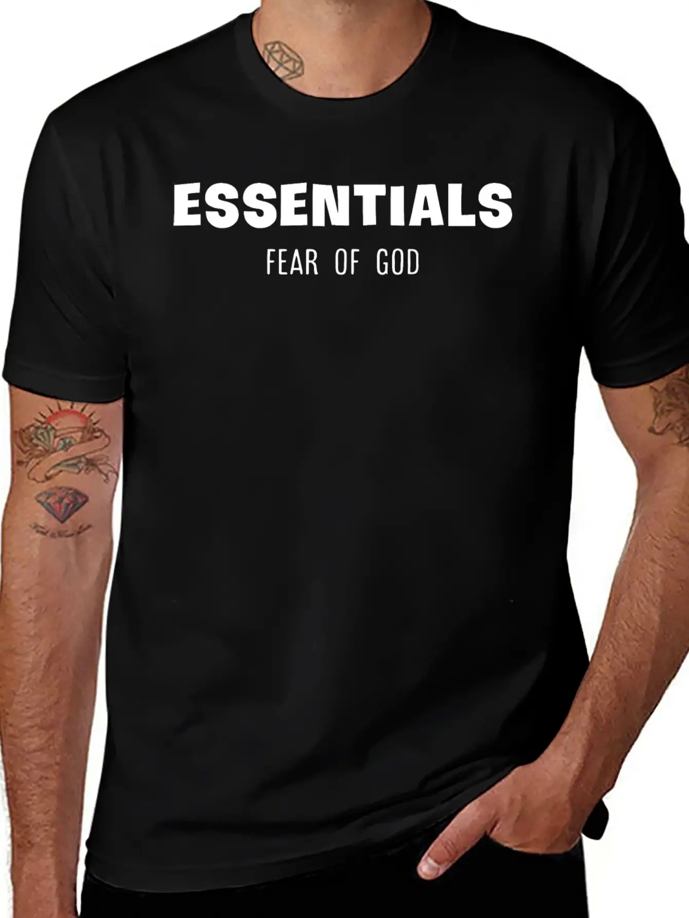 Fear Of God Essentials Timeless Short Sleeve Tee – Comfy And Minimalist Design