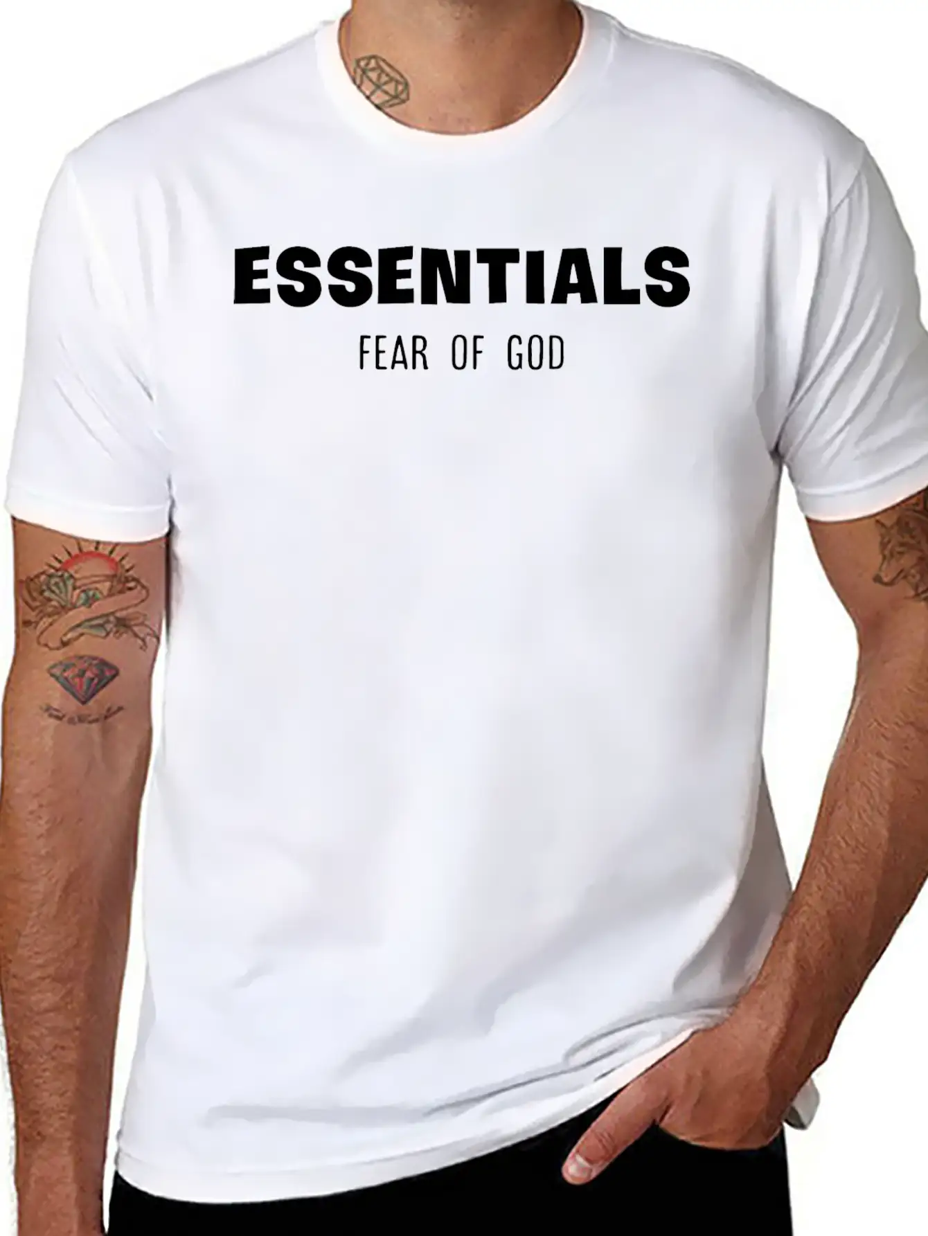 Fear Of God Essentials Timeless Short Sleeve Tee – Comfy And Minimalist Design