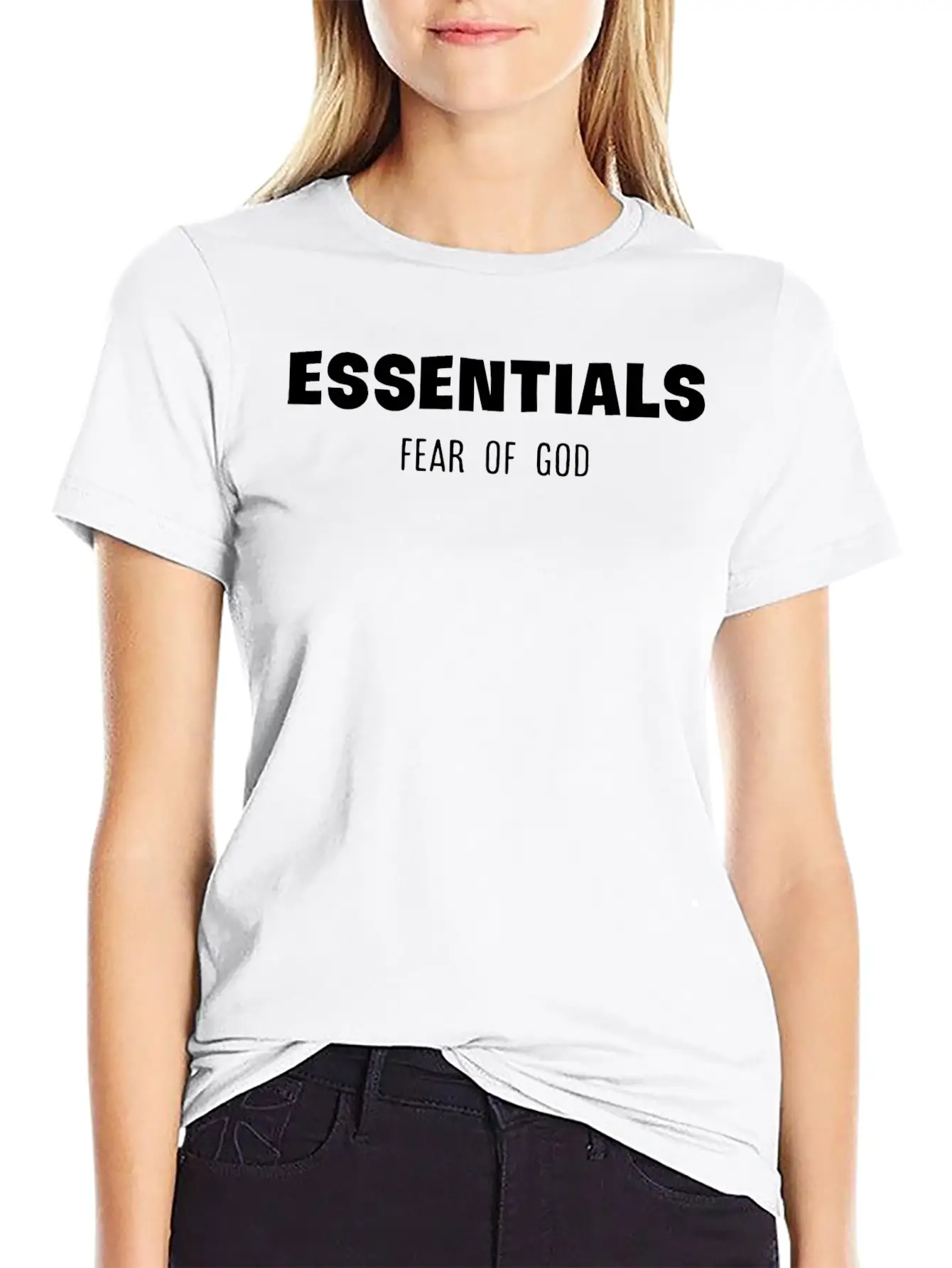 Fear Of God Essentials Timeless Short Sleeve Tee – Comfy And Minimalist Design