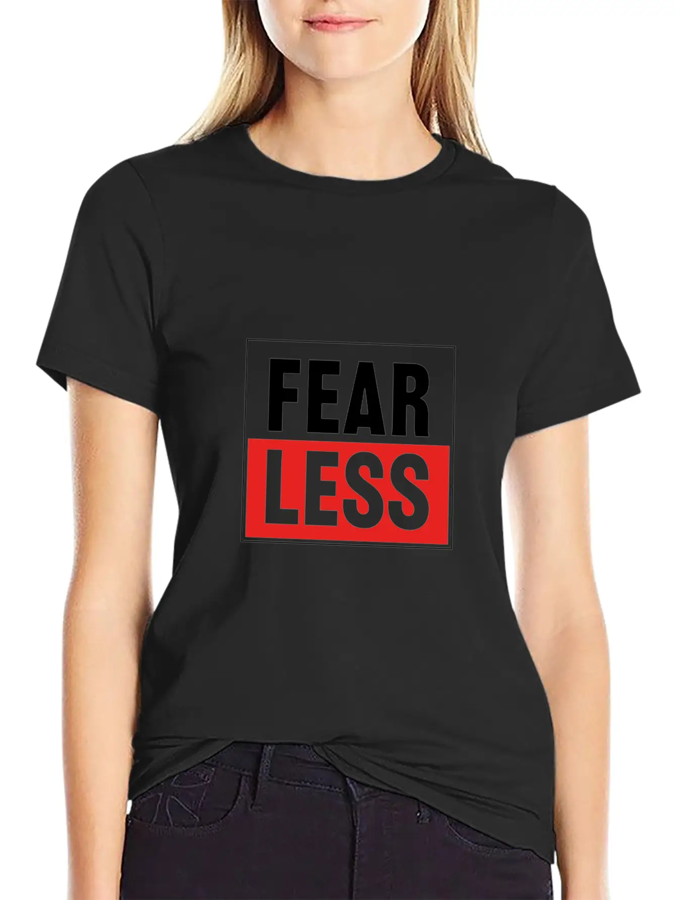 Fearless Basic Graphic T-Shirt – Daily Comfort In Soft Cotton