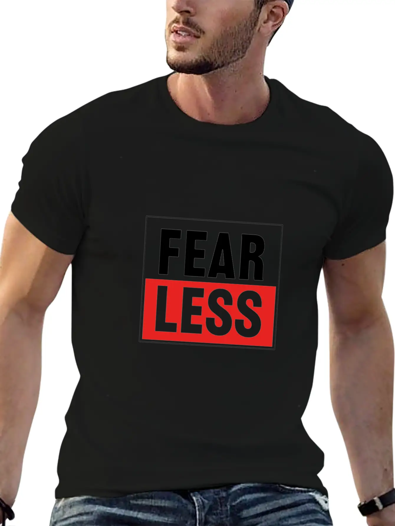 Fearless Basic Graphic T-Shirt – Daily Comfort In Soft Cotton