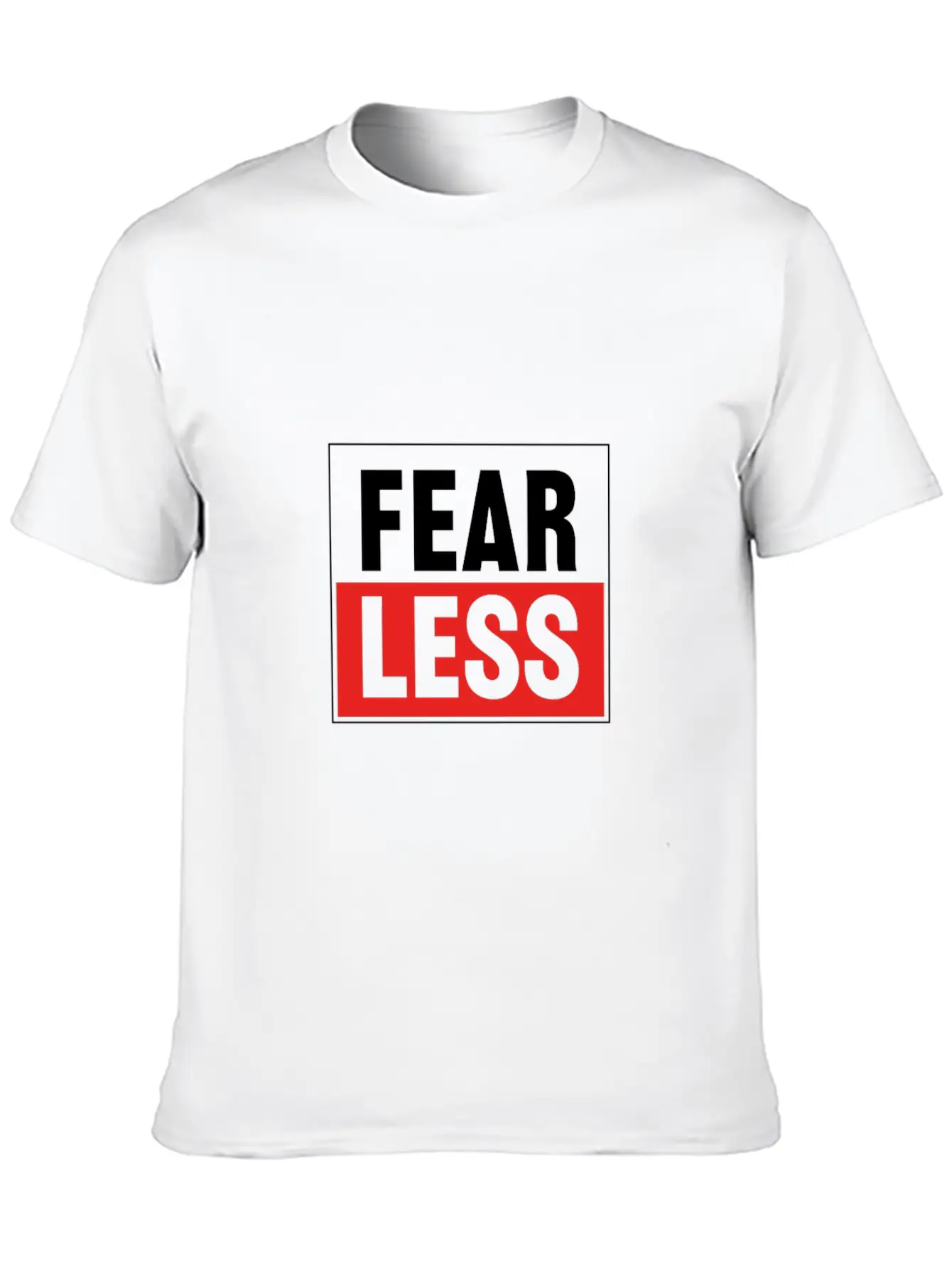 Fearless Basic Graphic T-Shirt – Daily Comfort In Soft Cotton
