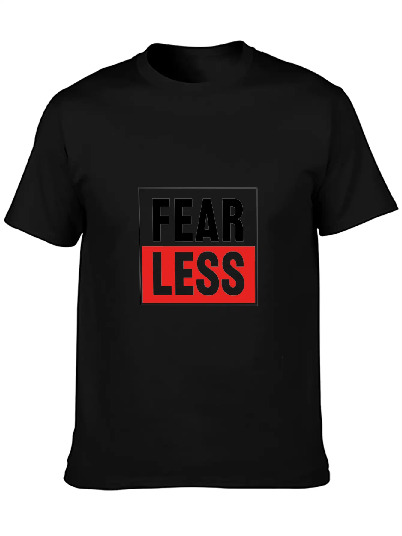 Fearless Basic Graphic T-Shirt – Daily Comfort In Soft Cotton