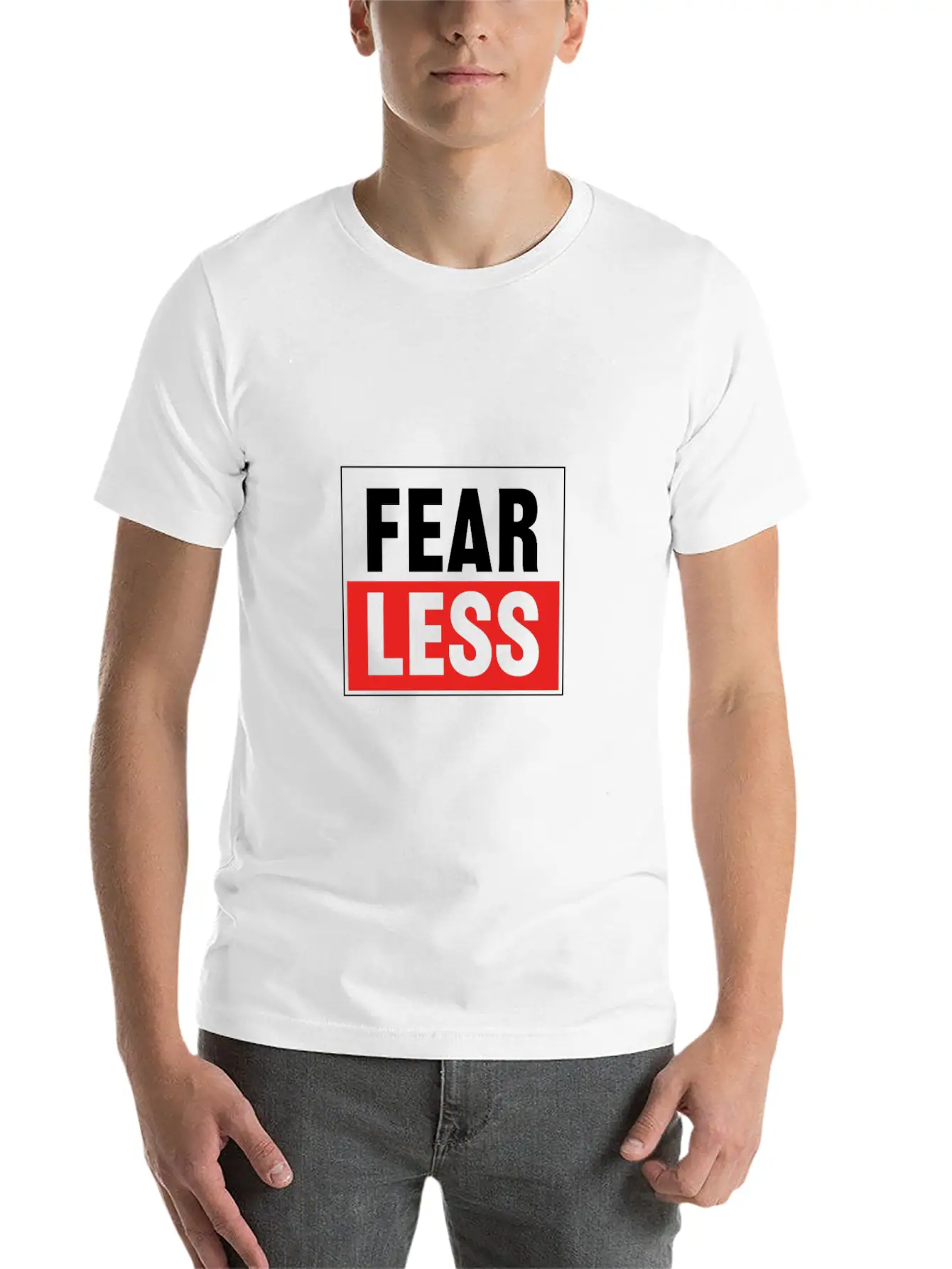 Fearless Basic Graphic T-Shirt – Daily Comfort In Soft Cotton