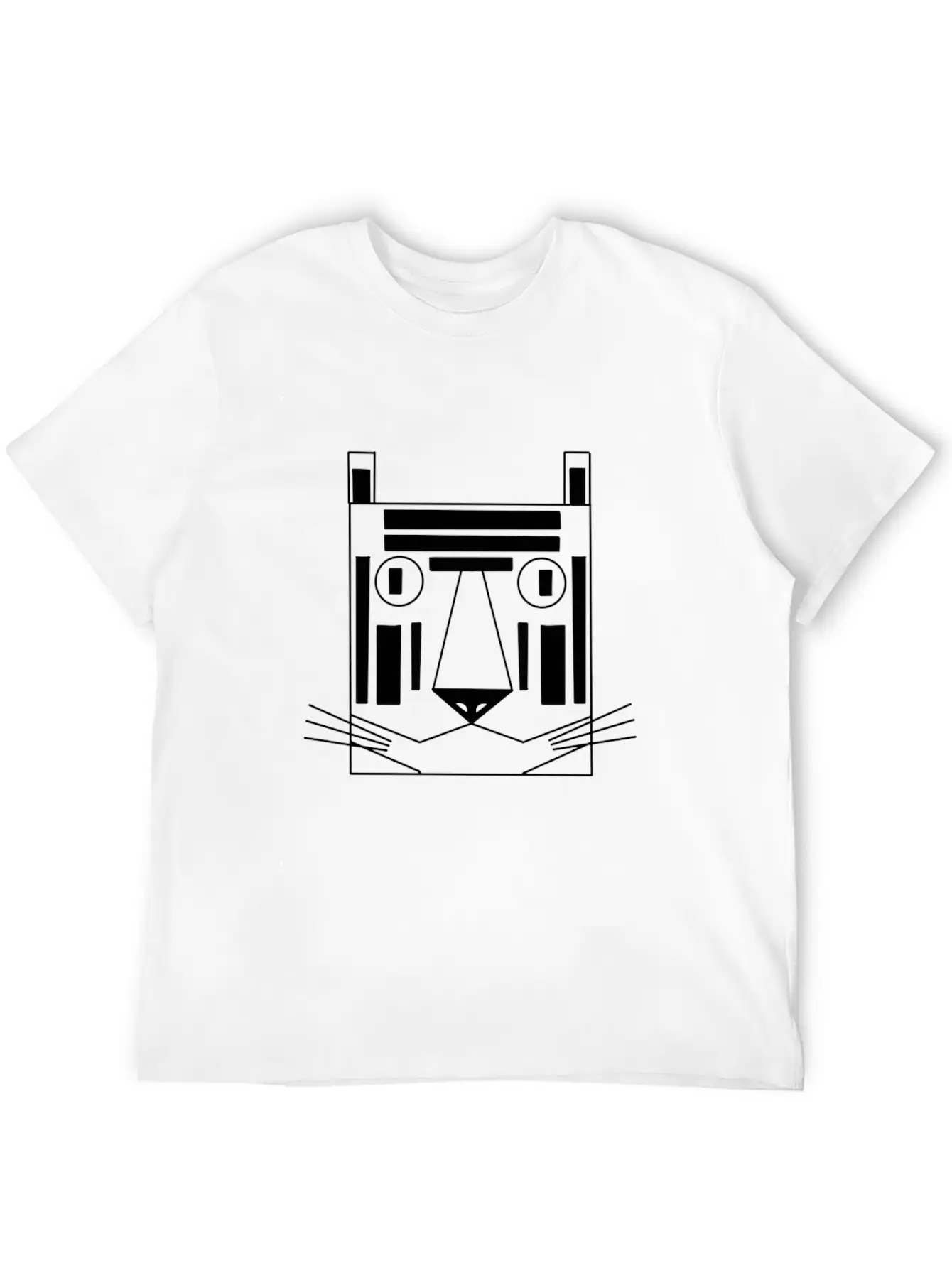 Fearless Big Cat Tiger Eye Tiger Face Tiger Head Stylish Everyday T-Shirt – Unisex Basic Cotton Tee