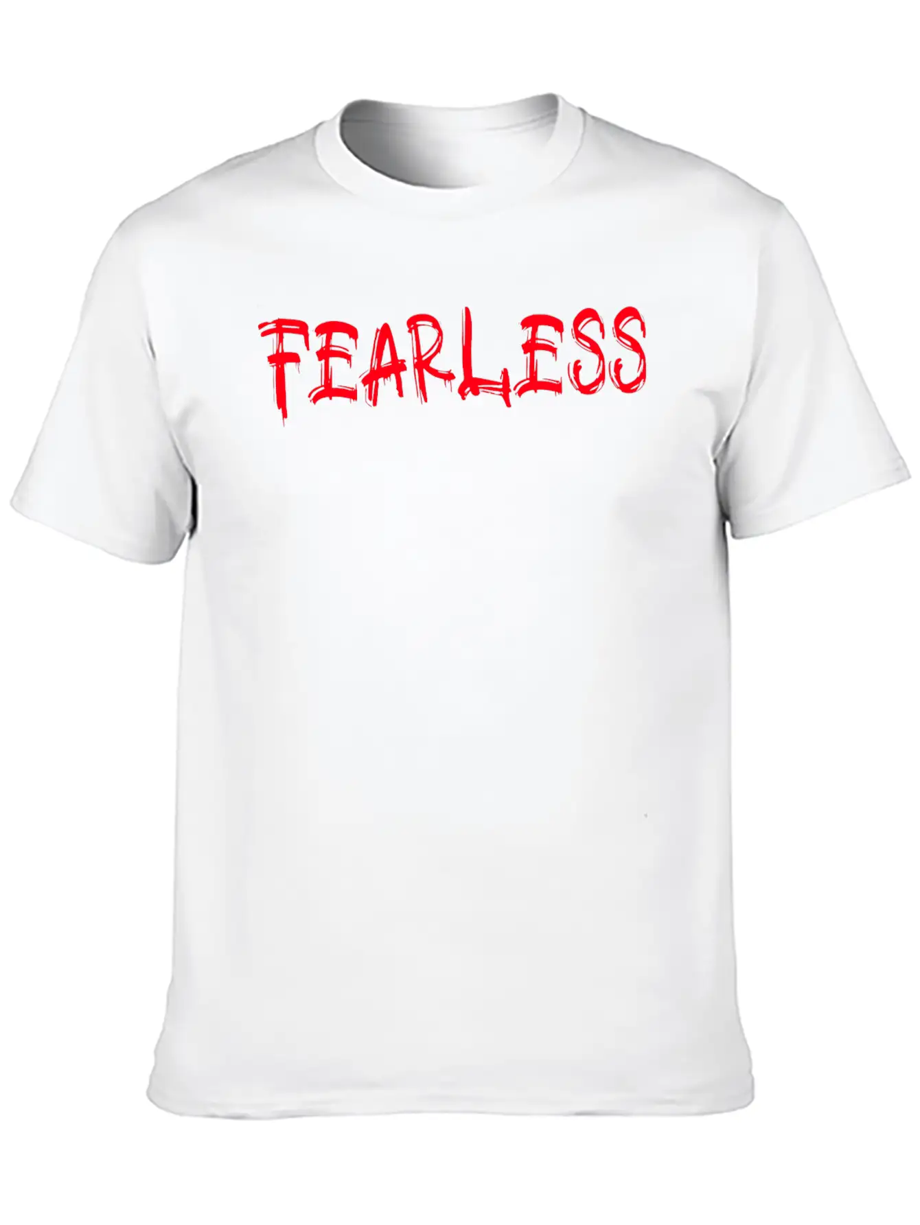 FEARLESS Unisex Casual T-Shirt – Clean Design For Daily Comfort