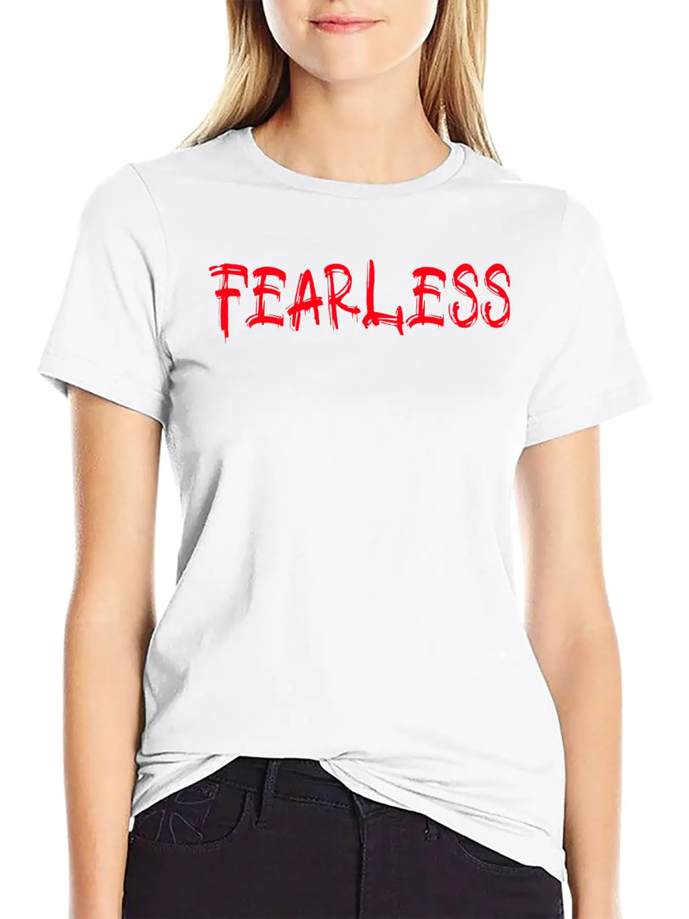 FEARLESS Unisex Casual T-Shirt – Clean Design For Daily Comfort