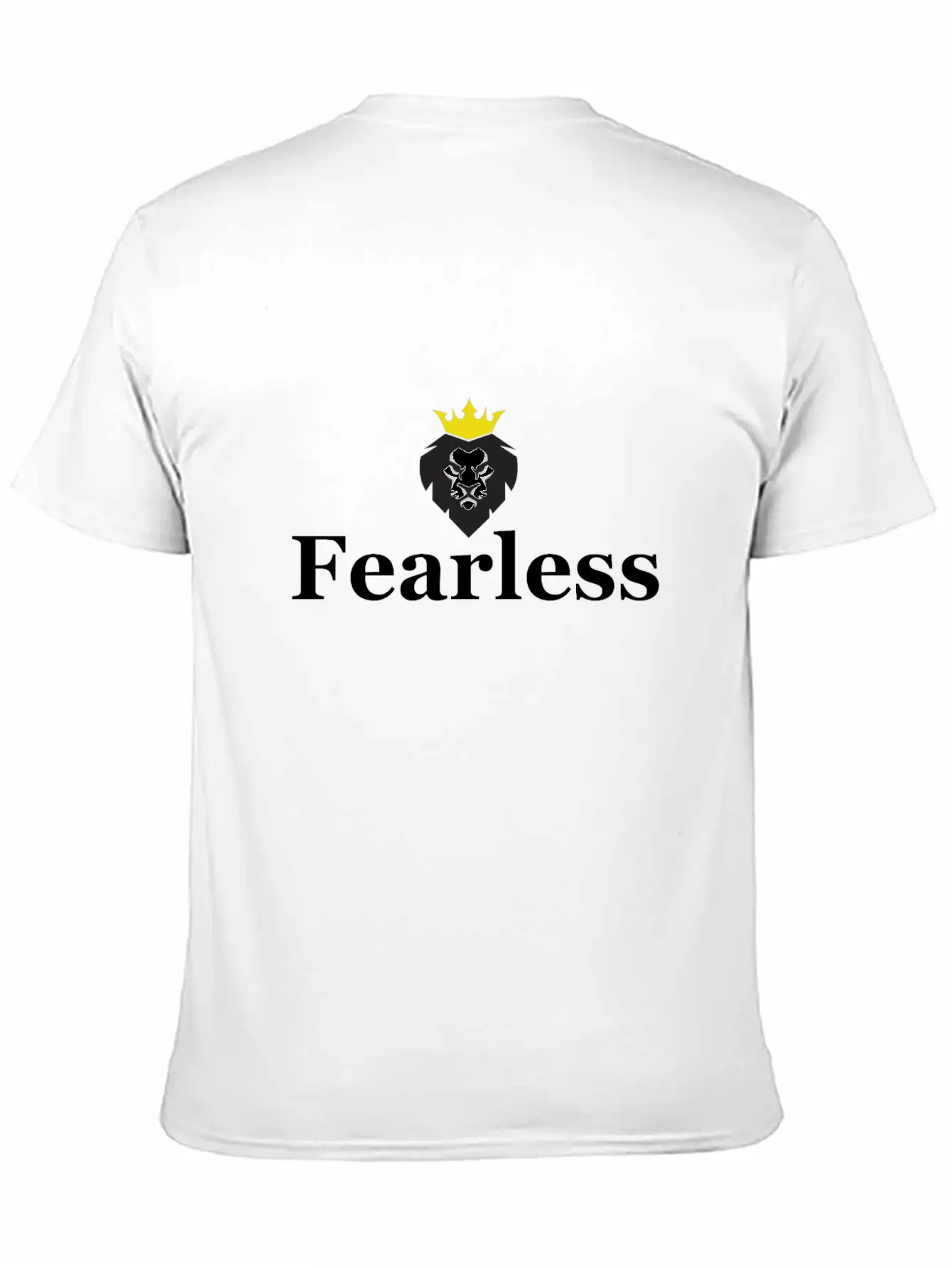 Fearless Unisex Short Sleeve Soft Cotton T-Shirt – Casual Everyday Wear
