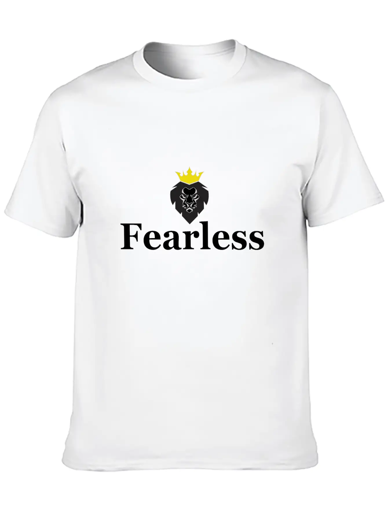 Fearless Unisex Short Sleeve Soft Cotton T-Shirt – Casual Everyday Wear