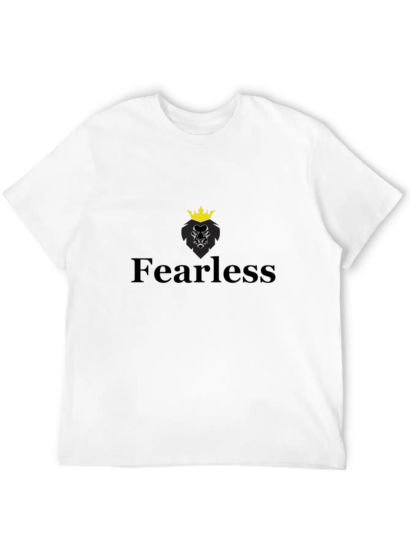 Fearless Unisex Short Sleeve Soft Cotton T-Shirt – Casual Everyday Wear