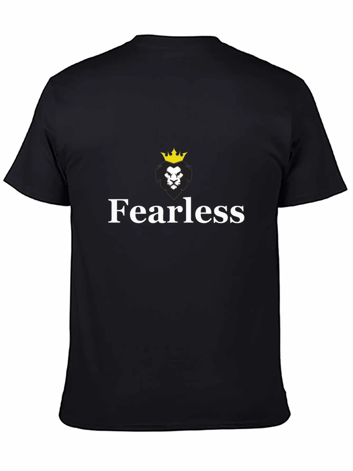 Fearless Unisex Short Sleeve Soft Cotton T-Shirt – Casual Everyday Wear
