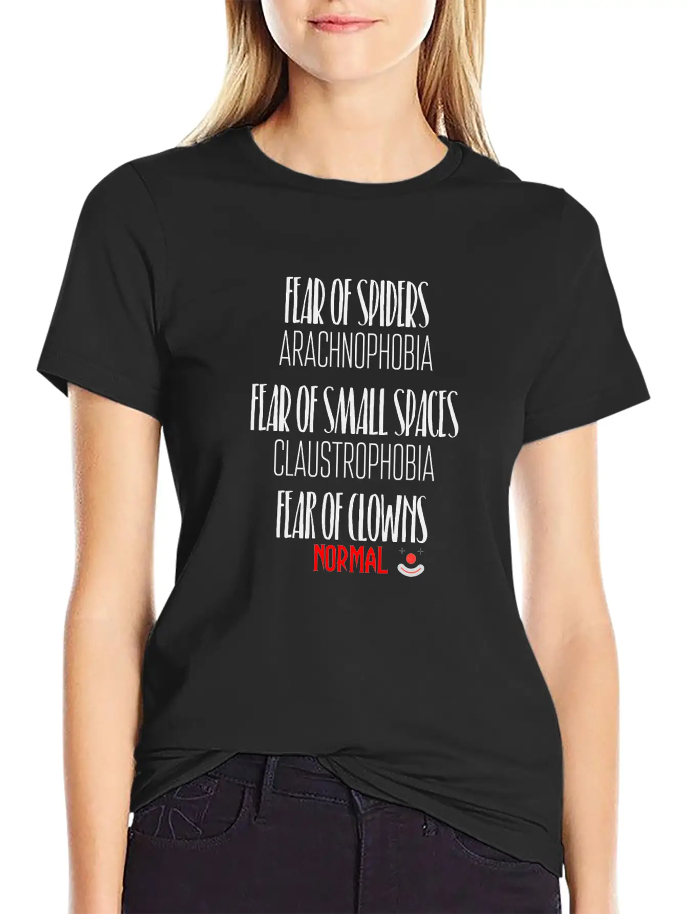 Fears Unisex Short Sleeve Soft Cotton T-Shirt – Casual Everyday Wear