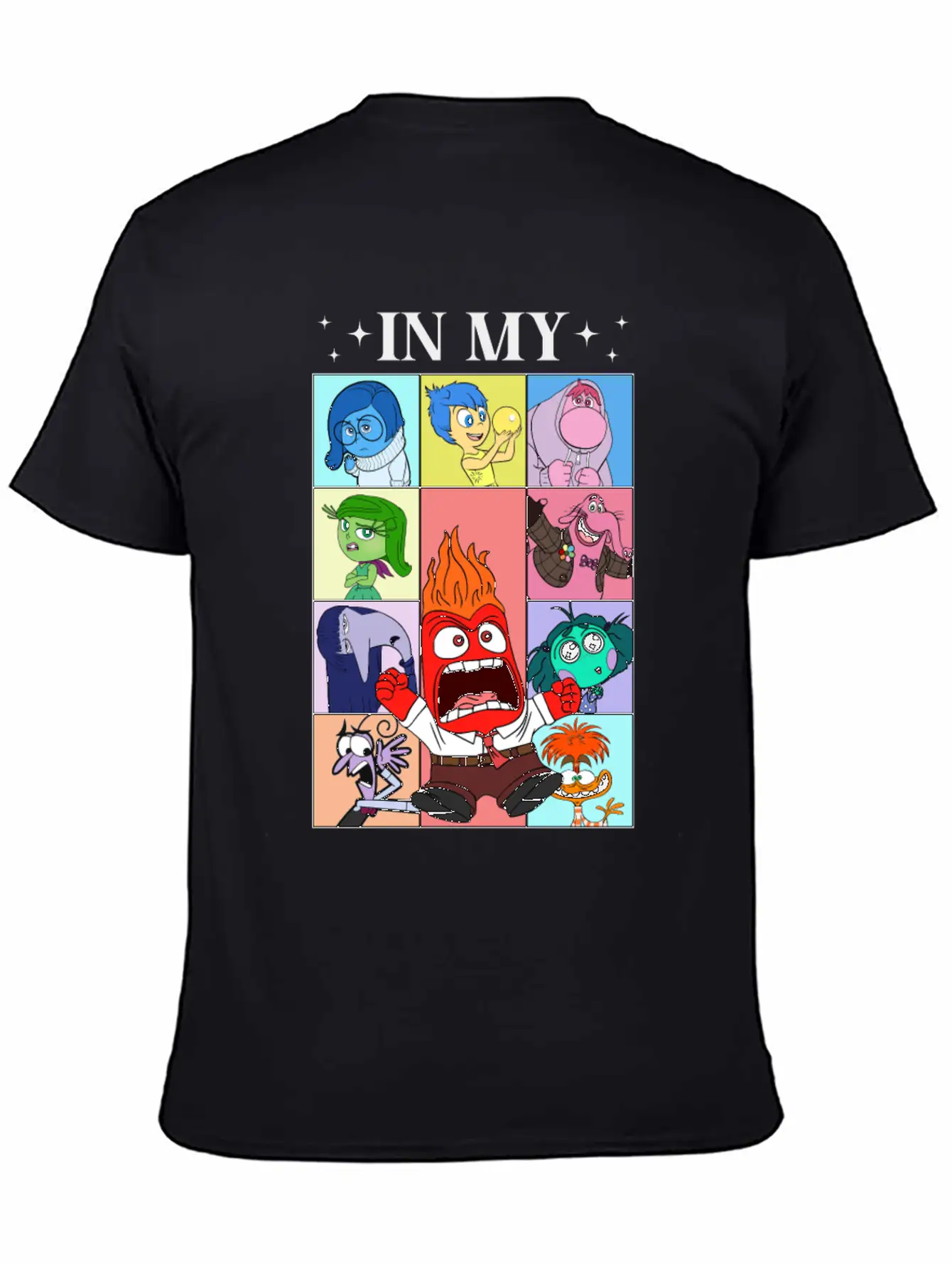 Feel Every Emotion Inside Out Emotional Adventure Basic Graphic T-Shirt – Daily Comfort In Soft Cotton
