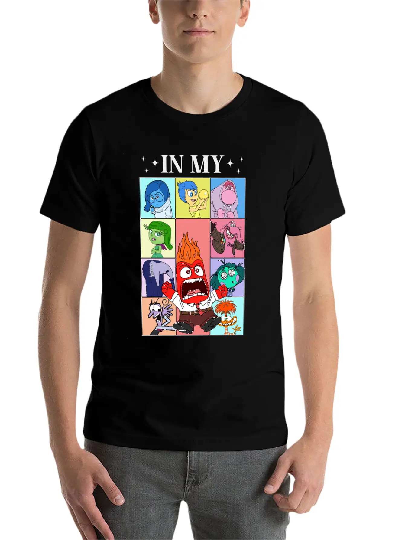 Feel Every Emotion Inside Out Emotional Adventure Basic Graphic T-Shirt – Daily Comfort In Soft Cotton