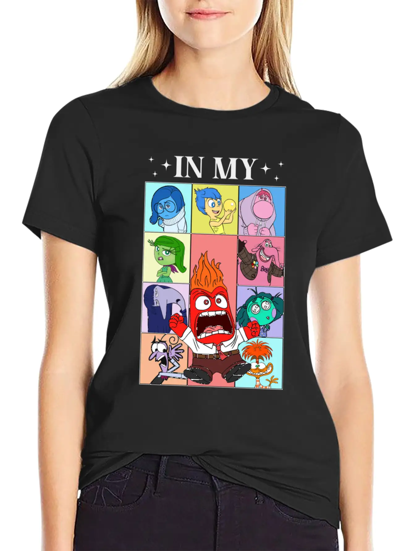 Feel Every Emotion Inside Out Emotional Adventure Basic Graphic T-Shirt – Daily Comfort In Soft Cotton