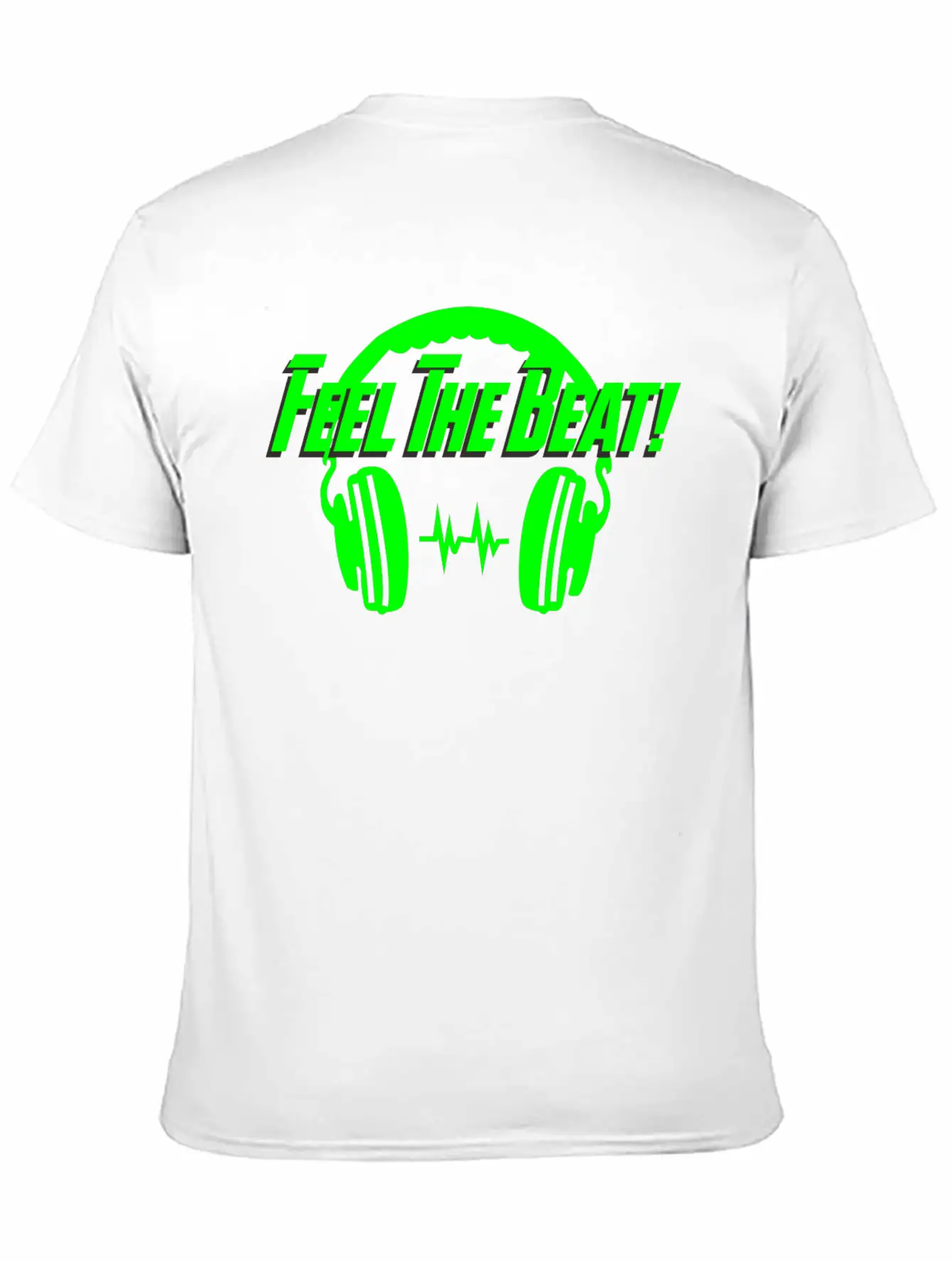 Feel The Beat Unisex Casual T-Shirt – Clean Design For Daily Comfort