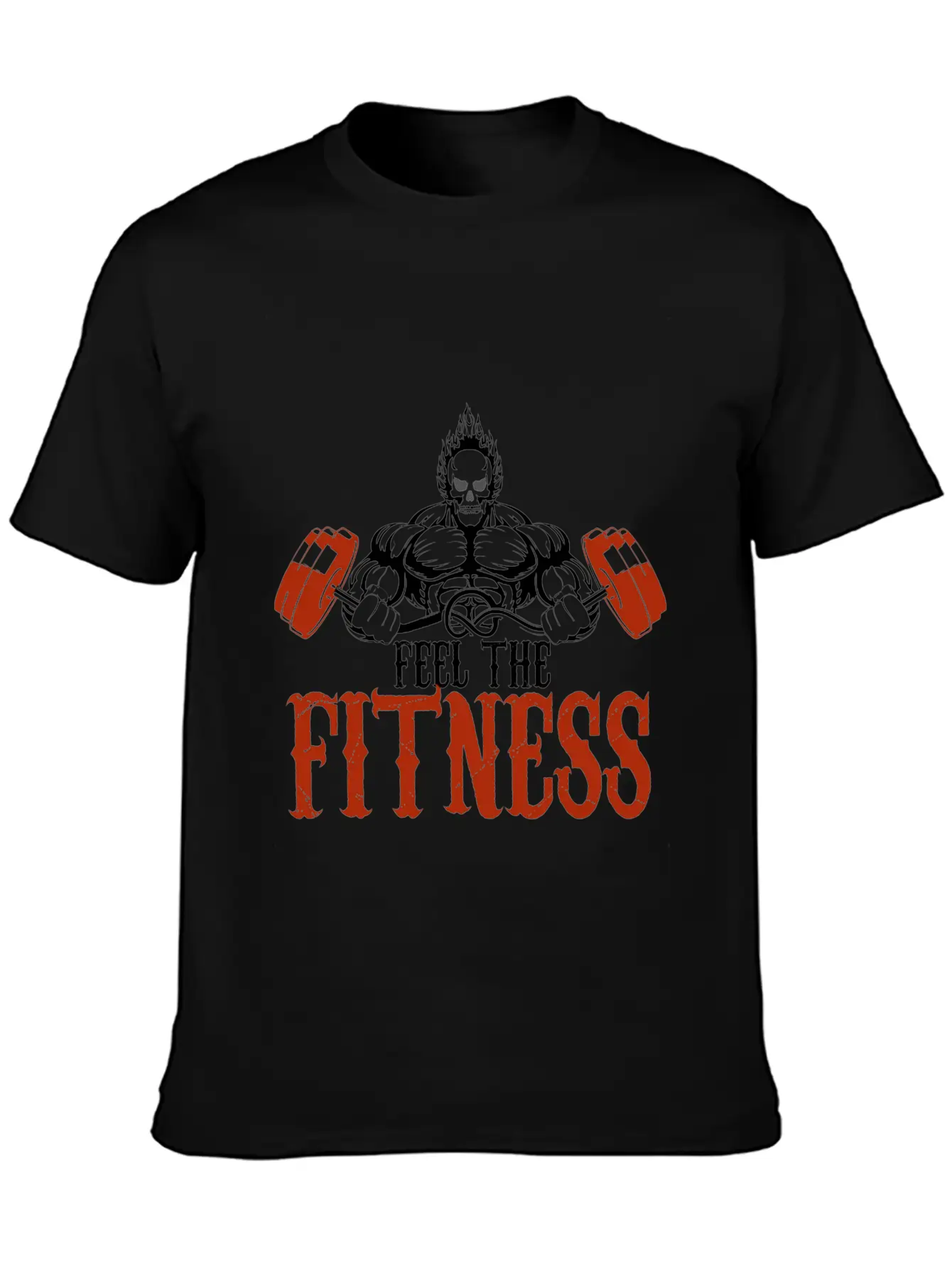 Feel The Fitness Stylish Everyday T-Shirt – Unisex Basic Cotton Tee