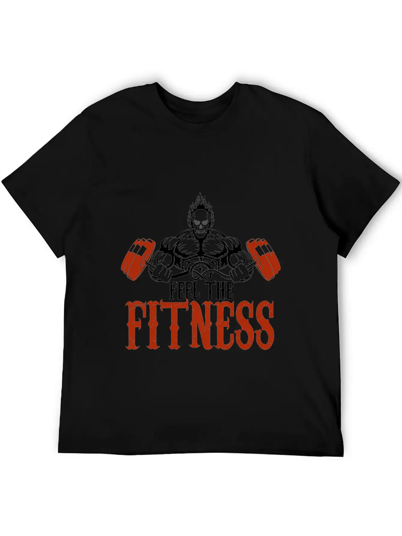 Feel The Fitness Stylish Everyday T-Shirt – Unisex Basic Cotton Tee