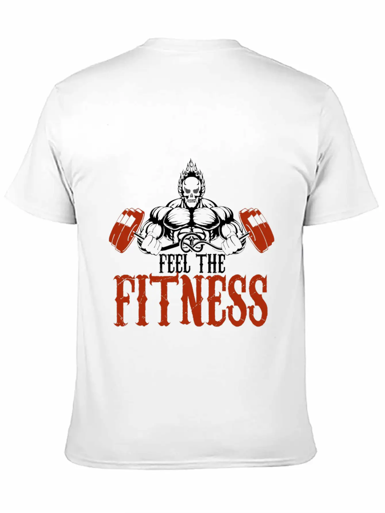 Feel The Fitness Stylish Everyday T-Shirt – Unisex Basic Cotton Tee