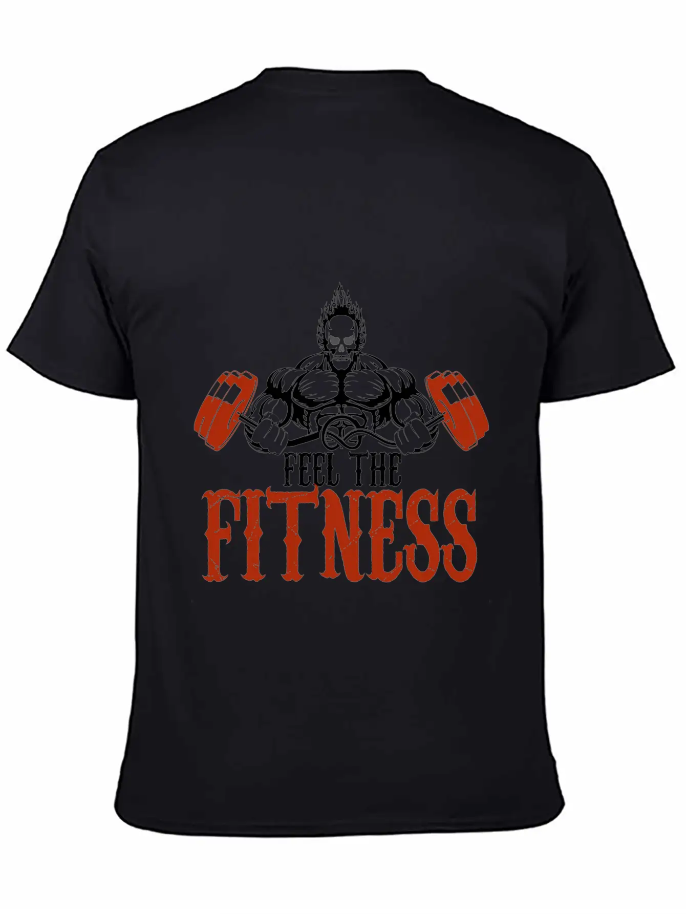 Feel The Fitness Stylish Everyday T-Shirt – Unisex Basic Cotton Tee
