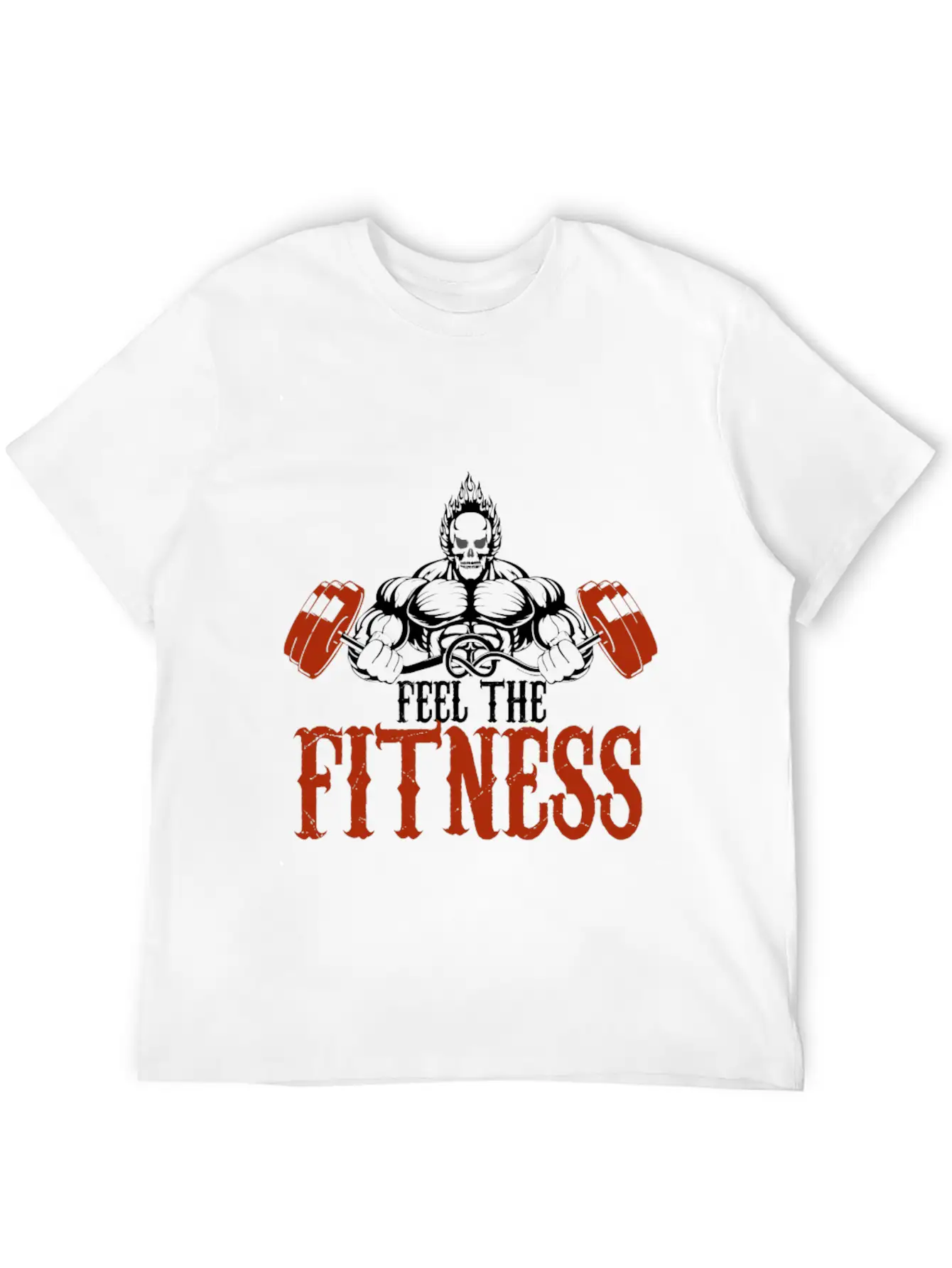 Feel The Fitness Stylish Everyday T-Shirt – Unisex Basic Cotton Tee