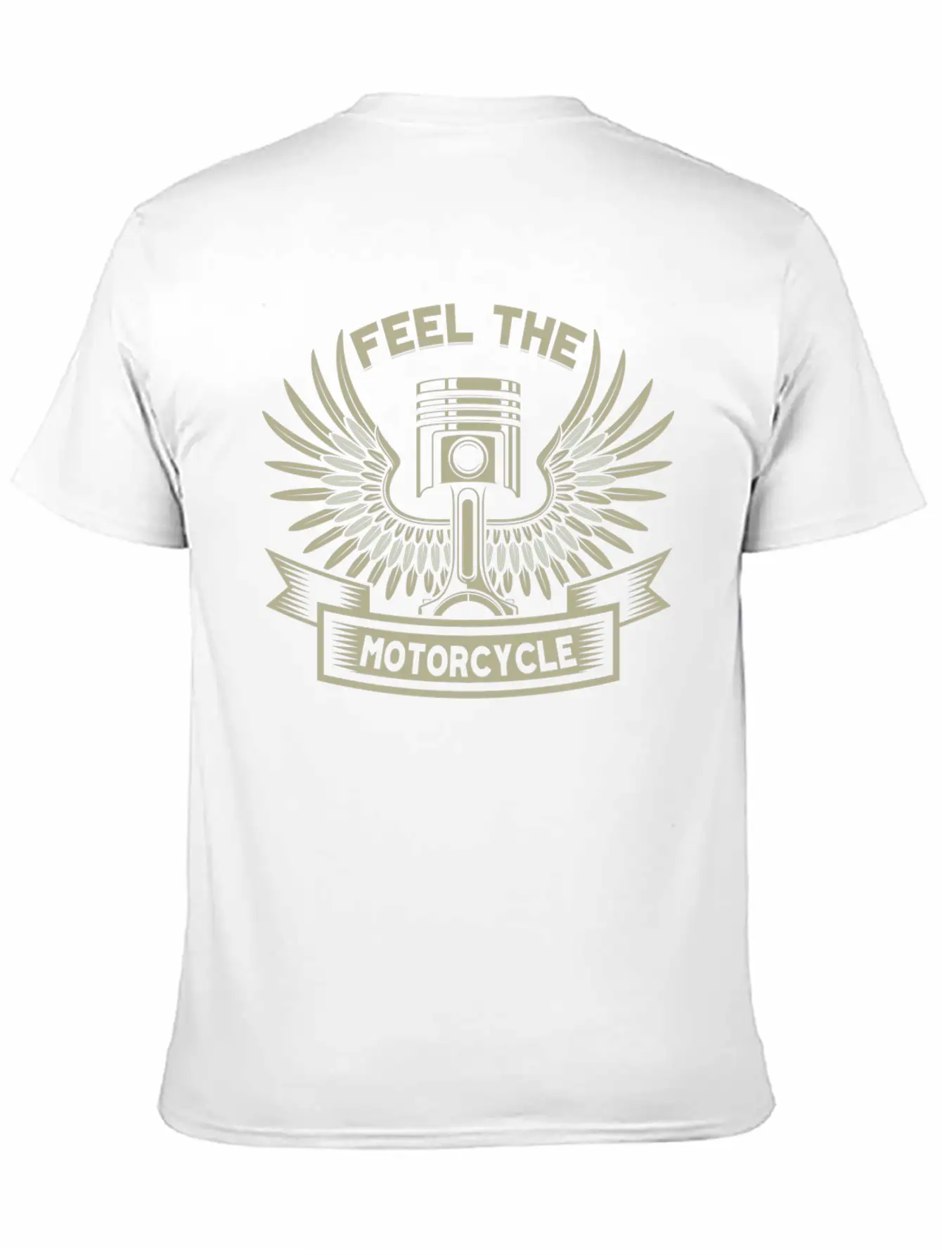 Feel The Motorcycle Basic Graphic T-Shirt – Daily Comfort In Soft Cotton