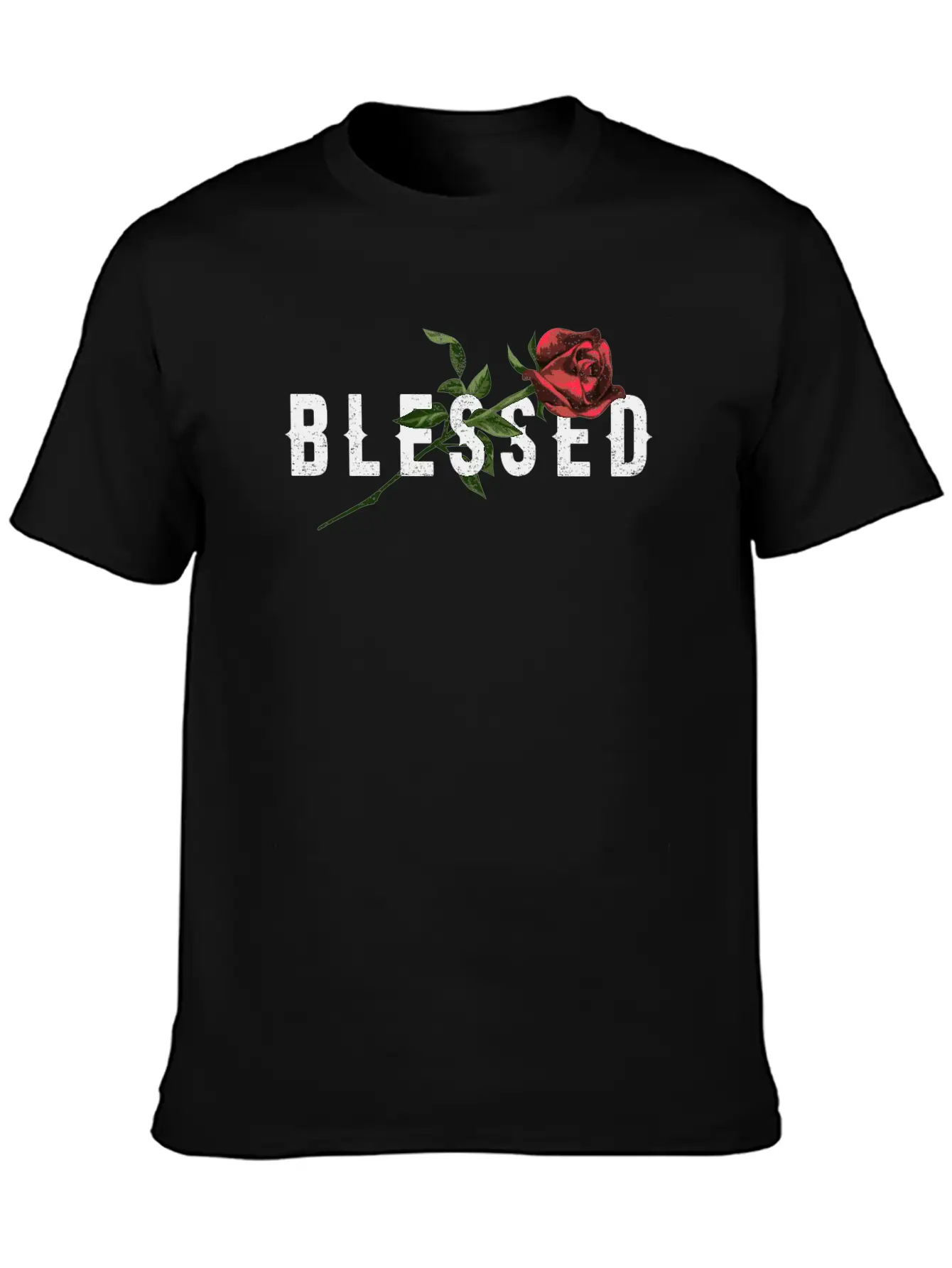 Feeling Blessed Unisex Short Sleeve Soft Cotton T-Shirt – Casual Everyday Wear