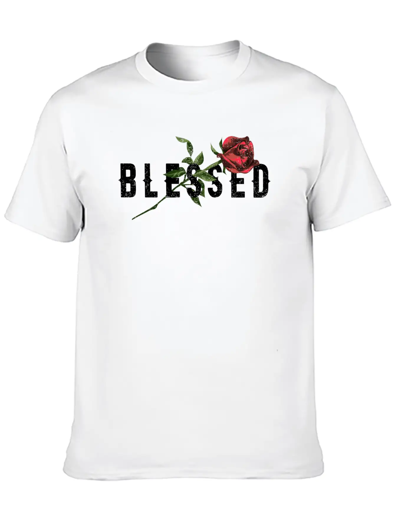 Feeling Blessed Unisex Short Sleeve Soft Cotton T-Shirt – Casual Everyday Wear