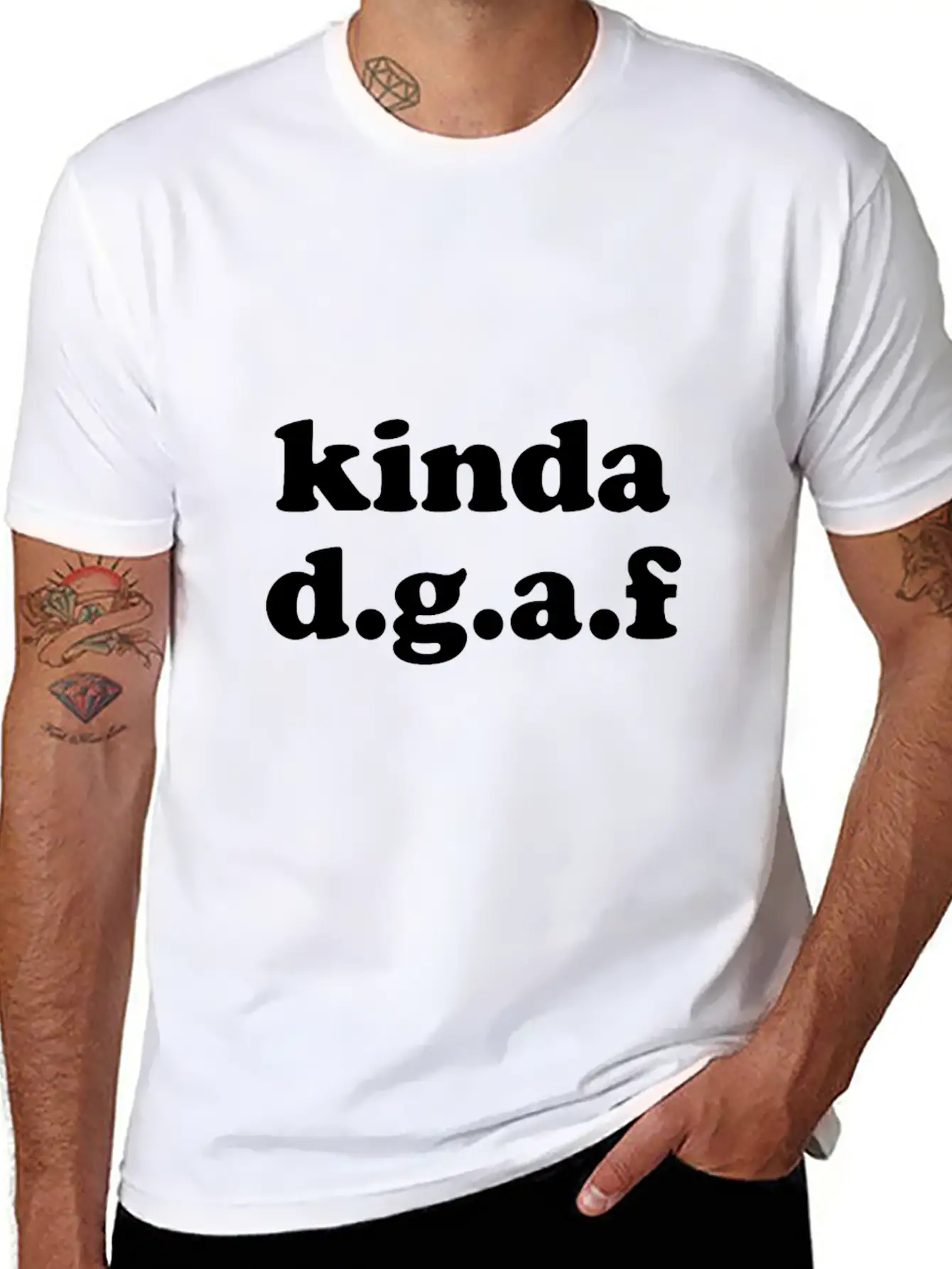 Feeling IDGAF Today Unisex Short Sleeve Soft Cotton T-Shirt – Casual Everyday Wear