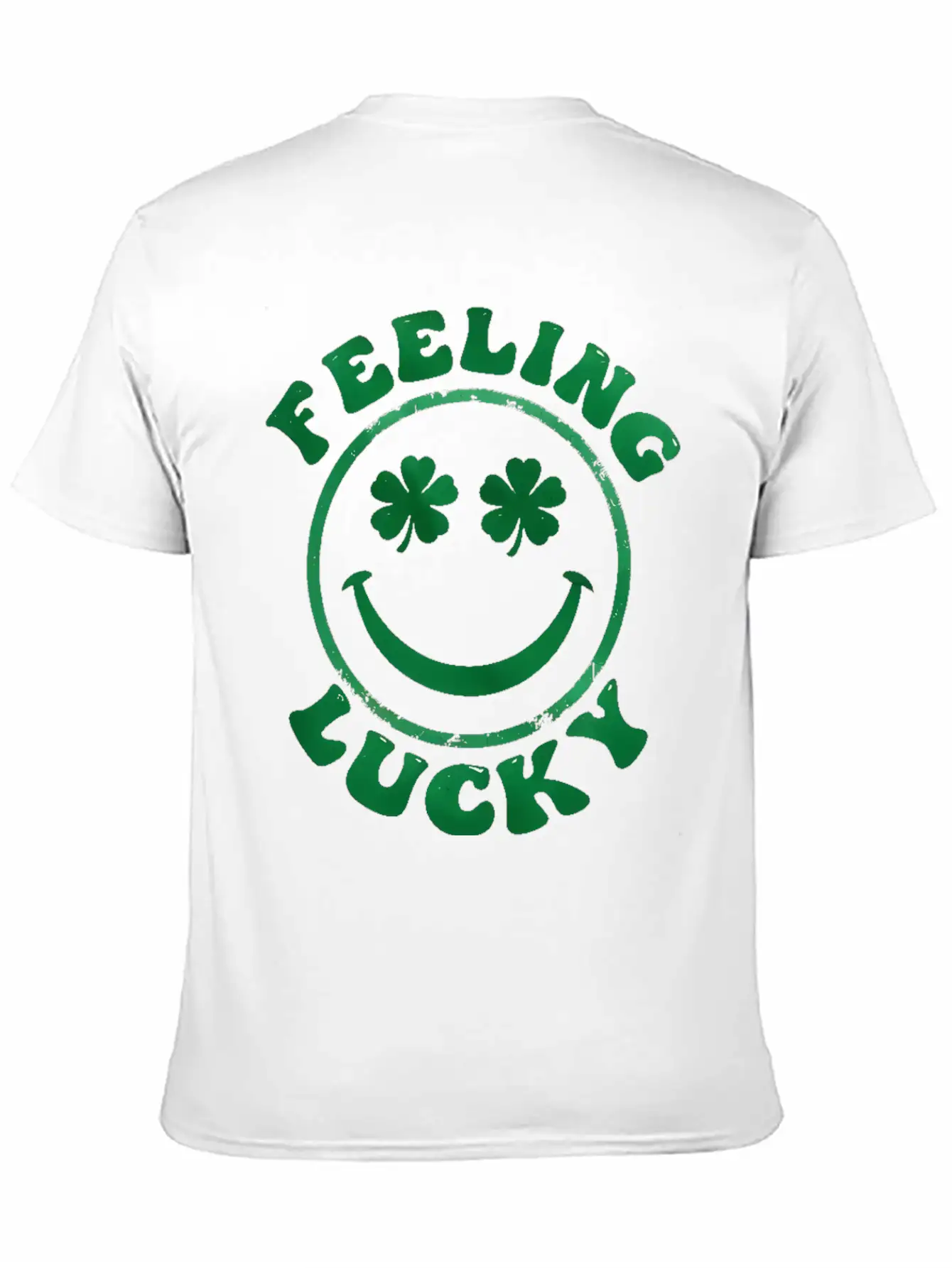 Feeling Lucky Unisex Short Sleeve Soft Cotton T-Shirt – Casual Everyday Wear