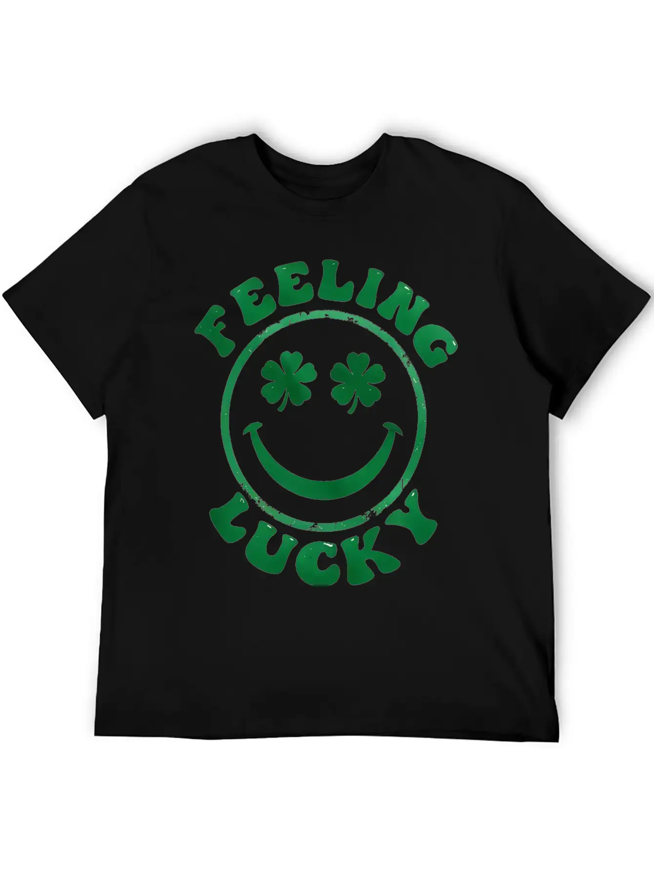 Feeling Lucky Unisex Short Sleeve Soft Cotton T-Shirt – Casual Everyday Wear