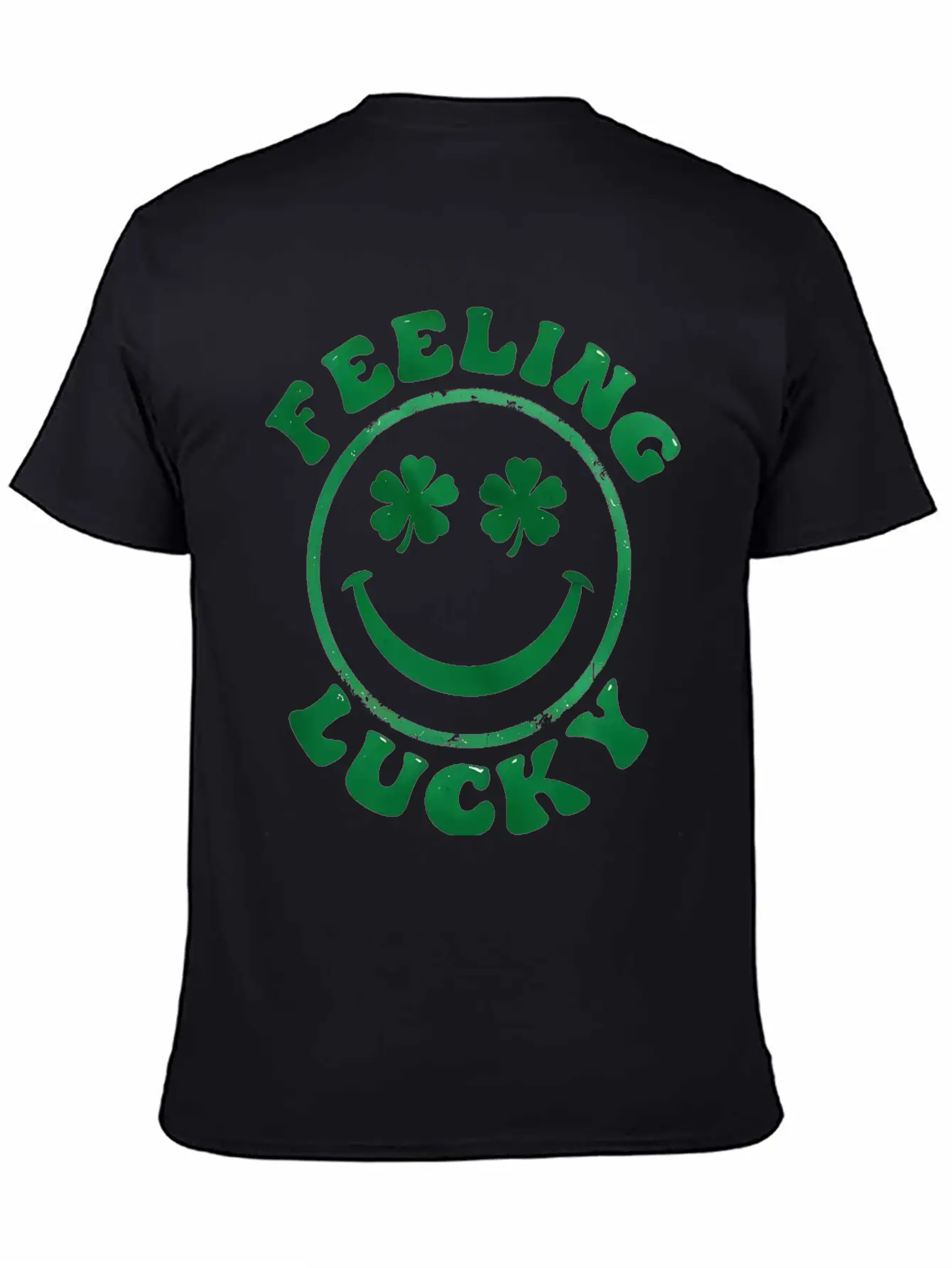 Feeling Lucky Unisex Short Sleeve Soft Cotton T-Shirt – Casual Everyday Wear