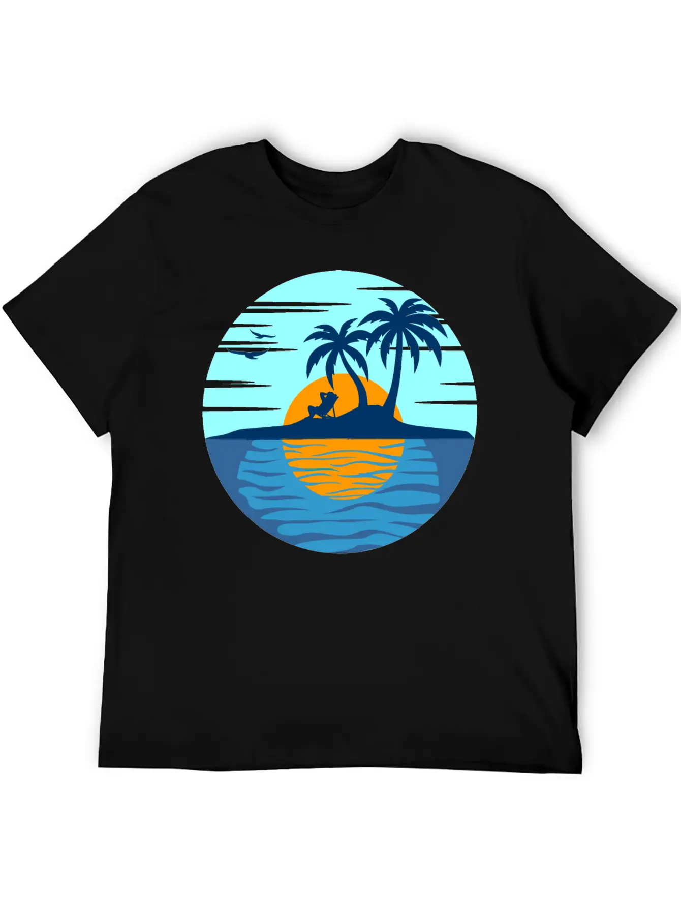 Feeling The Summer Comfortable Minimalist Graphic Tee – Summer Style Essential
