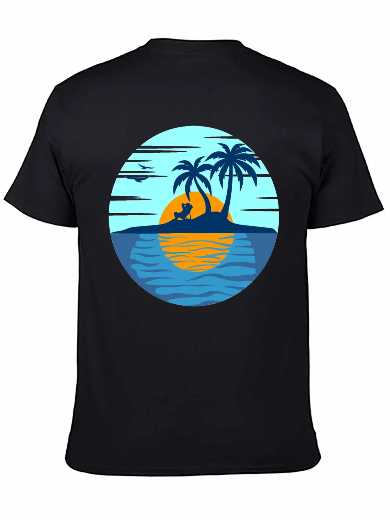 Feeling The Summer Comfortable Minimalist Graphic Tee – Summer Style Essential
