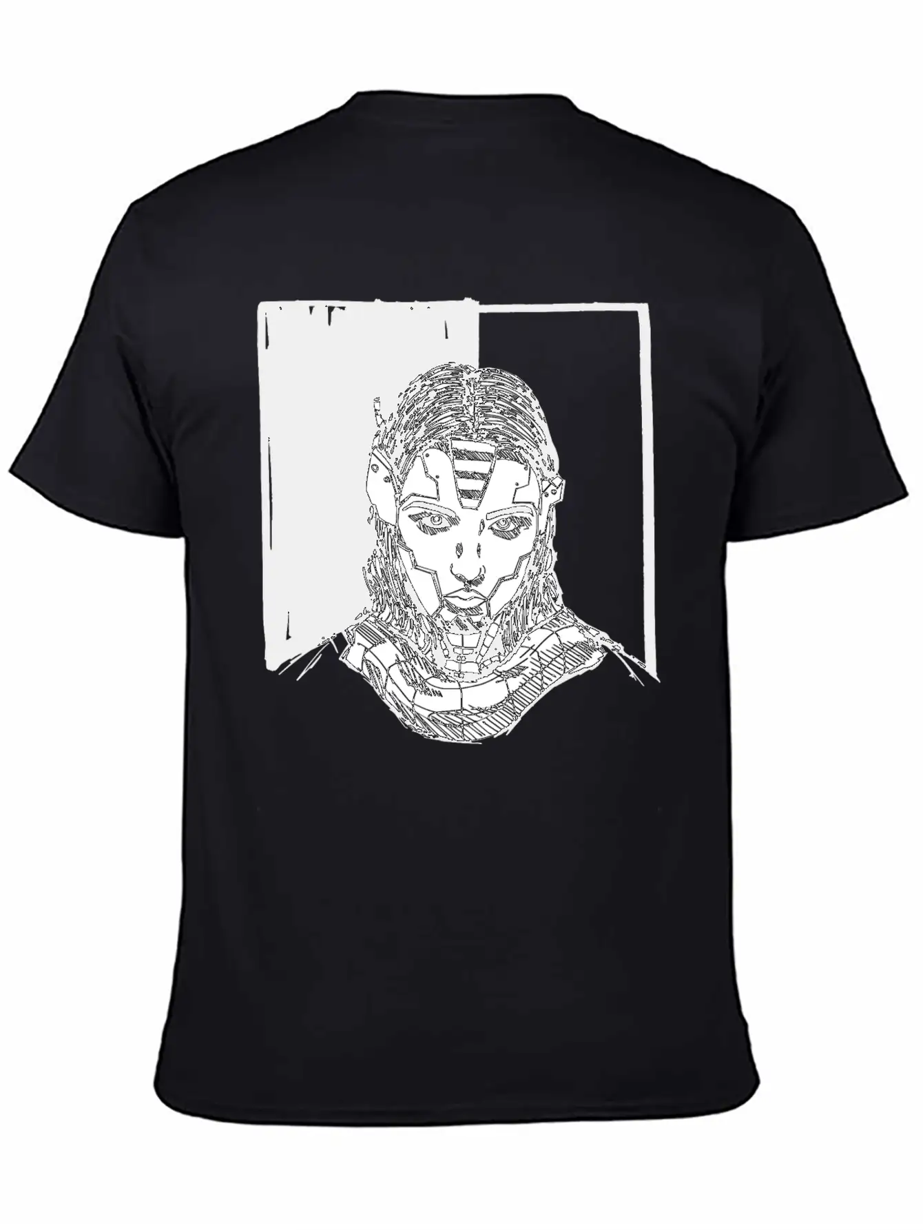 Female Robot, Cyborg, Android, Roboter AI, Stylish Everyday T-Shirt – Unisex Basic Cotton Tee