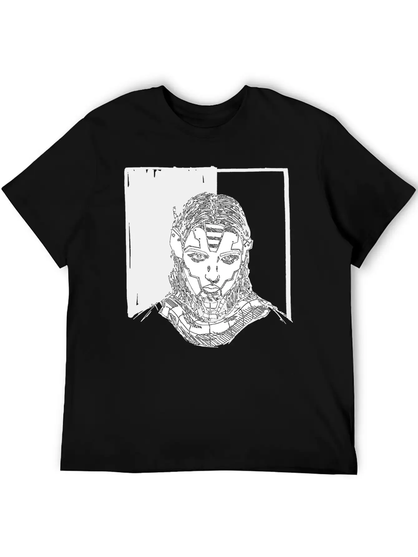 Female Robot, Cyborg, Android, Roboter AI, Stylish Everyday T-Shirt – Unisex Basic Cotton Tee