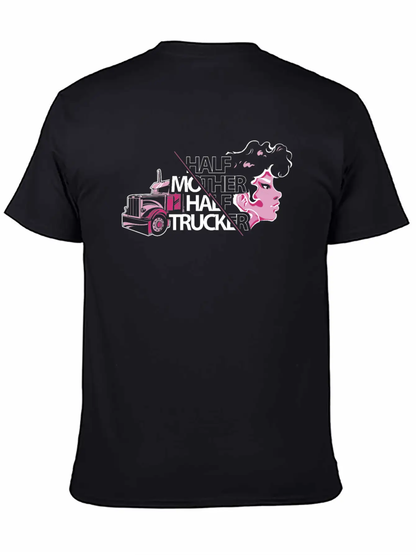 Female Truck Driver Timeless Short Sleeve Tee – Comfy And Minimalist Design