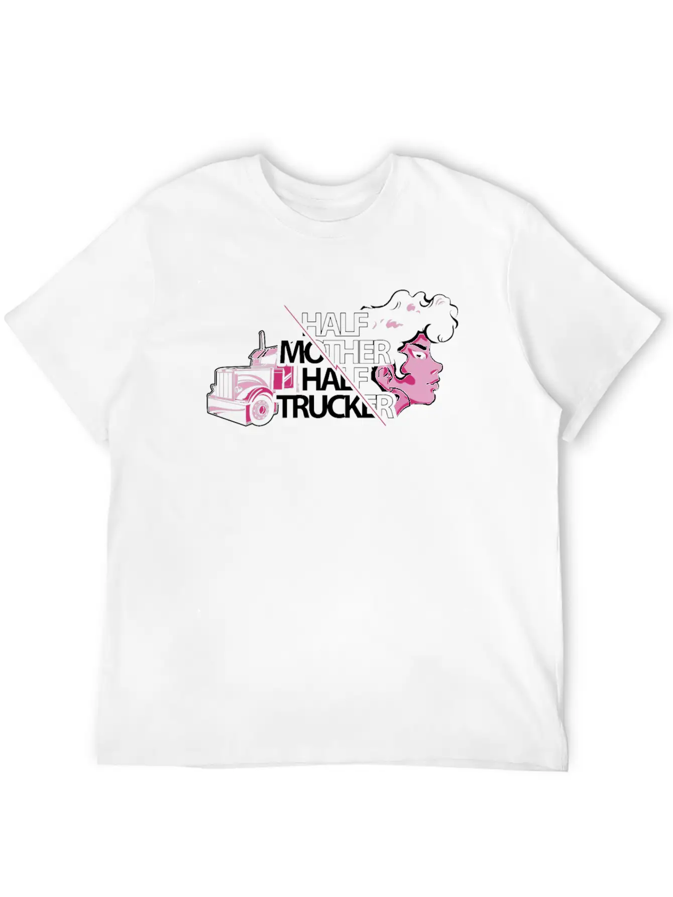 Female Truck Driver Timeless Short Sleeve Tee – Comfy And Minimalist Design