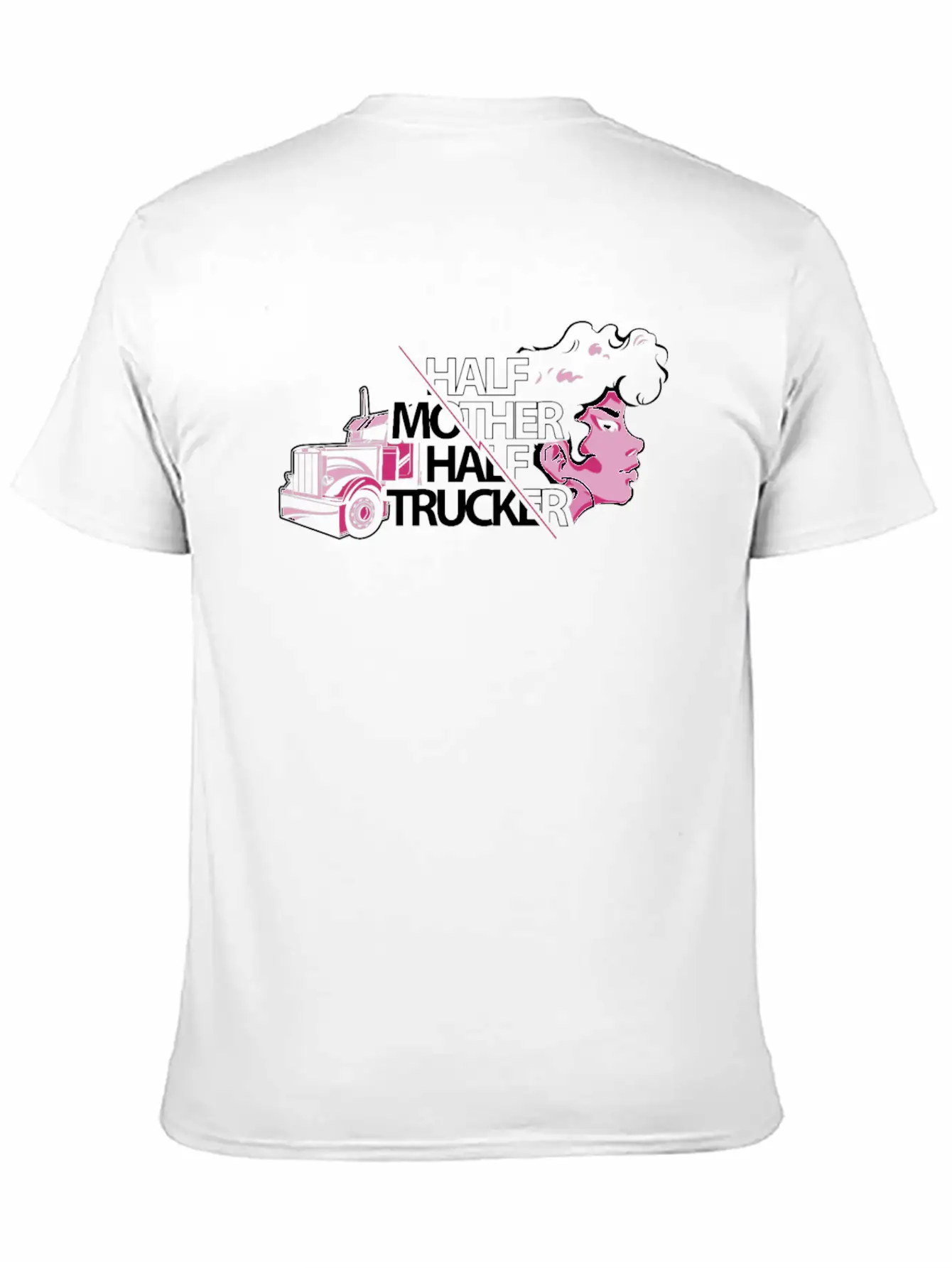Female Truck Driver Timeless Short Sleeve Tee – Comfy And Minimalist Design