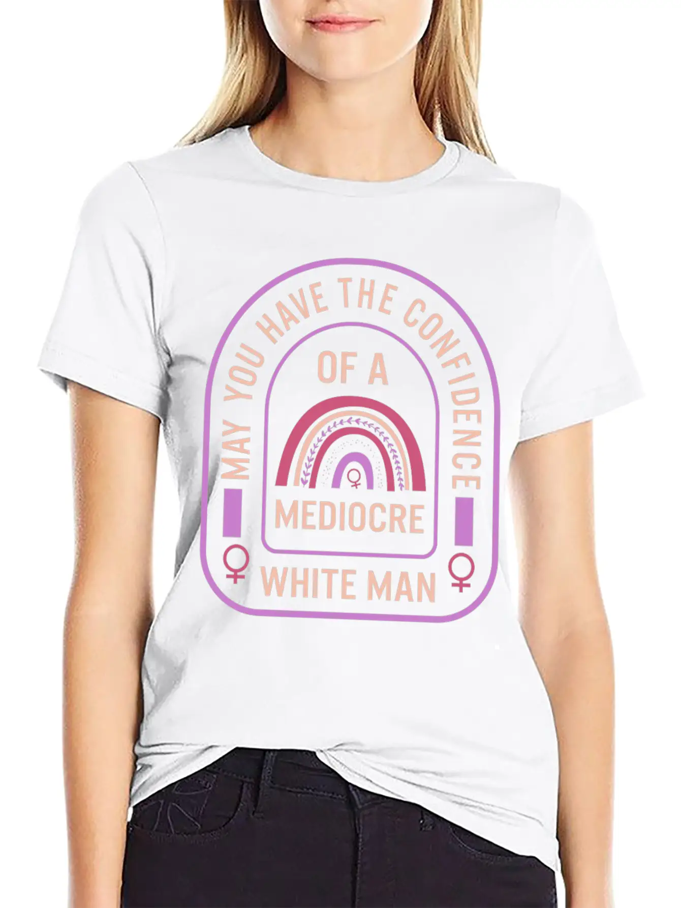 Feminist Shirt, May You Have Confidence Of A Timeless Short Sleeve Tee – Comfy And Minimalist Design