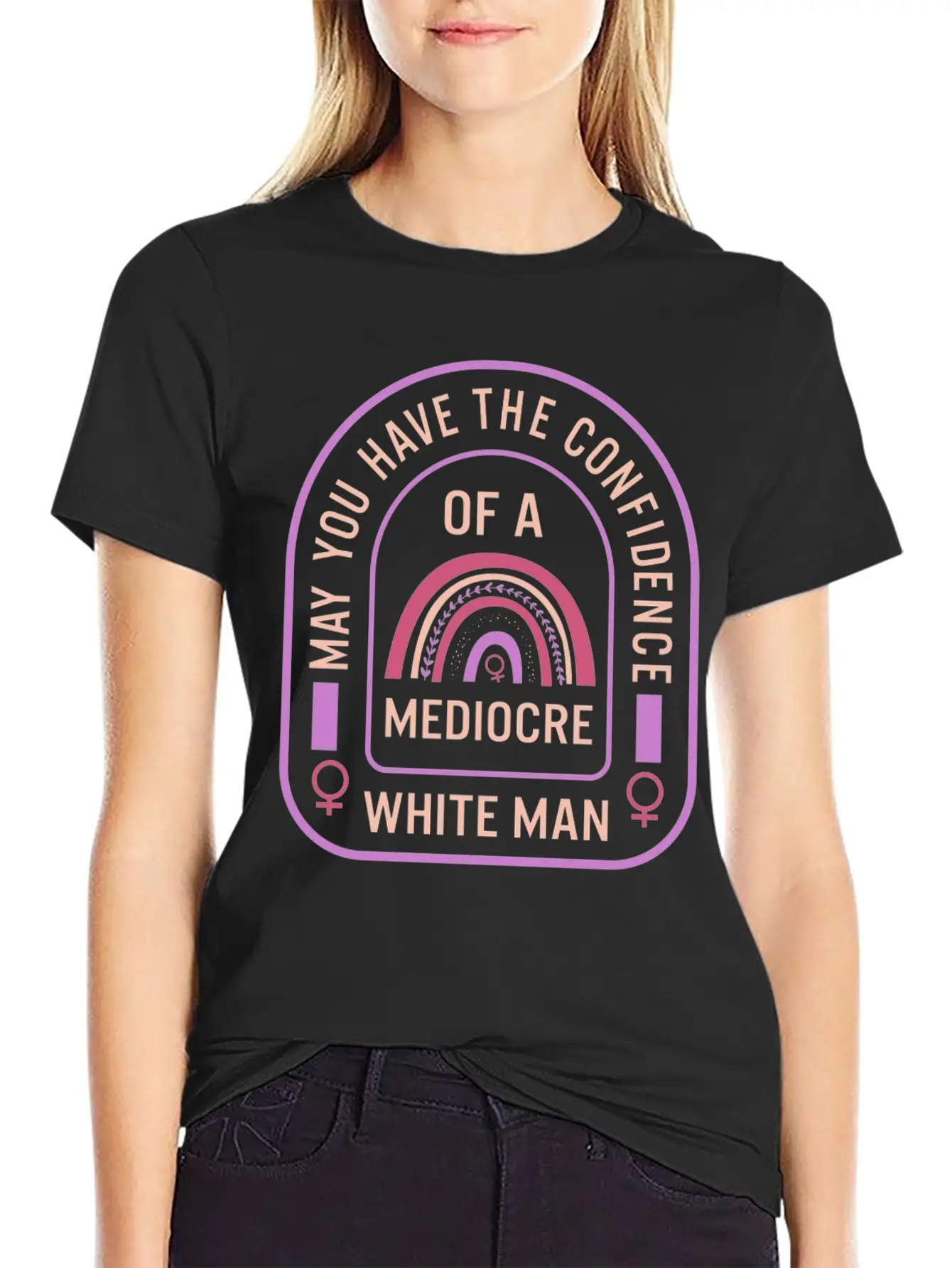 Feminist Shirt, May You Have Confidence Of A Timeless Short Sleeve Tee – Comfy And Minimalist Design