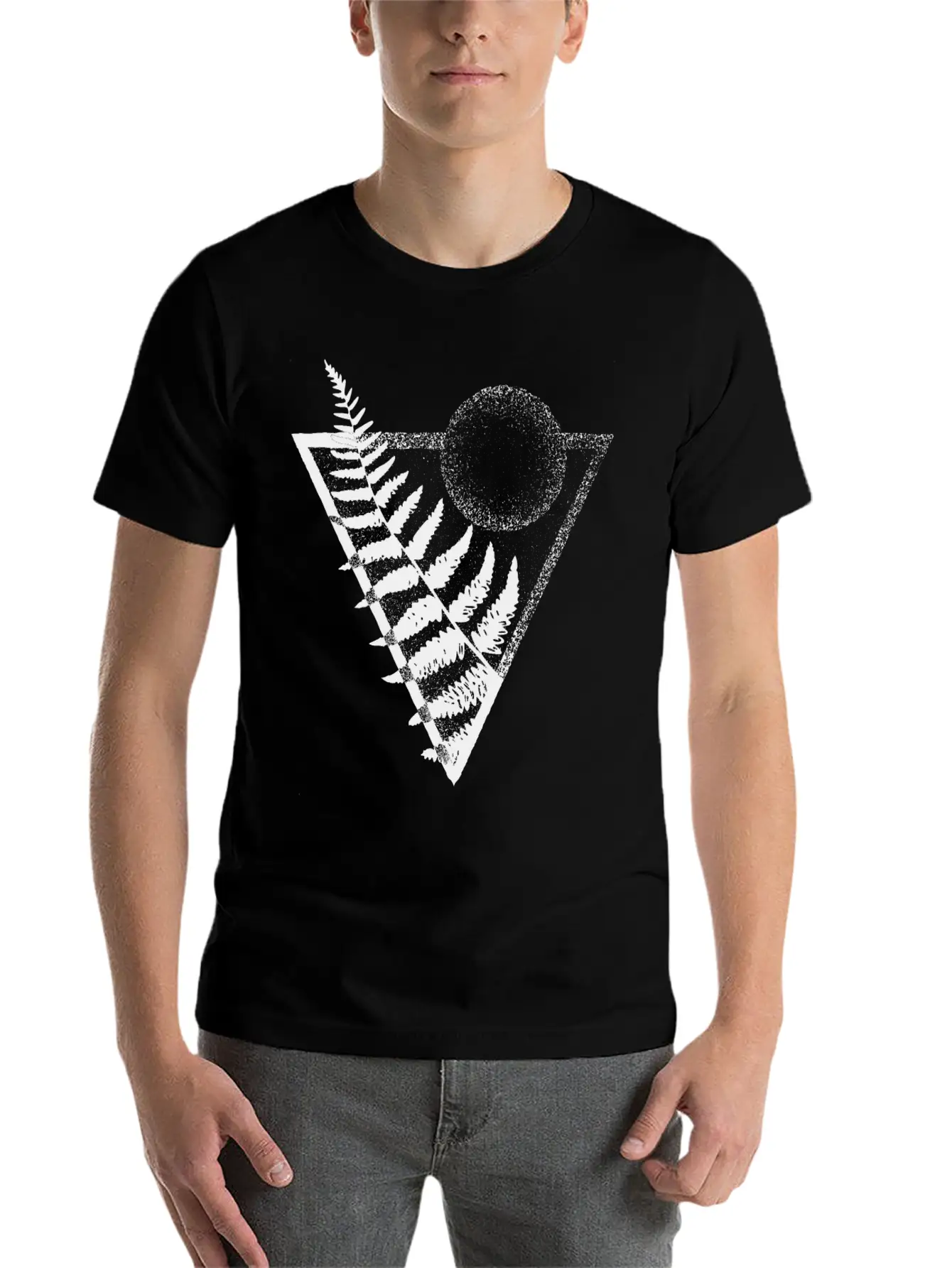 Fern And Moon Unisex Casual T-Shirt – Clean Design For Daily Comfort