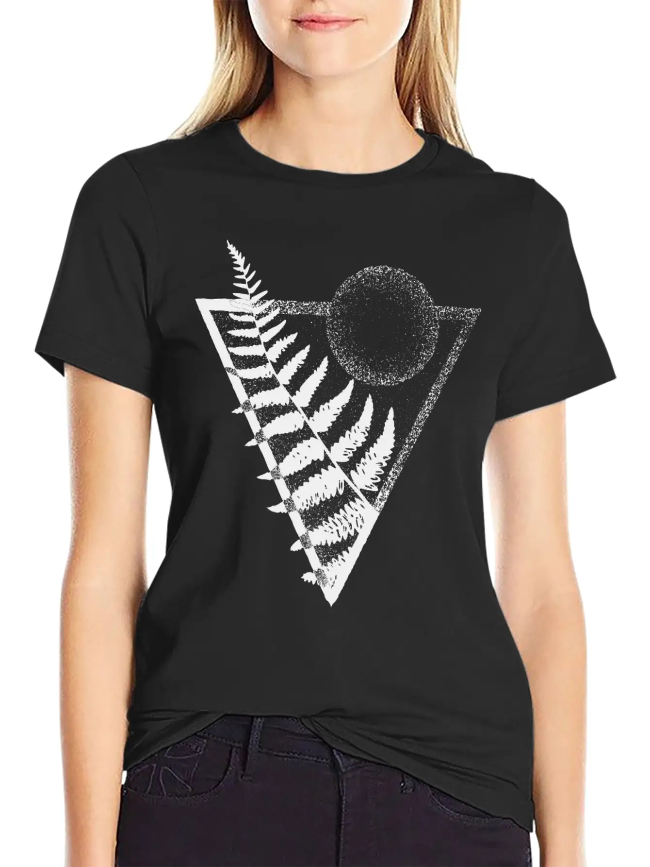 Fern And Moon Unisex Casual T-Shirt – Clean Design For Daily Comfort