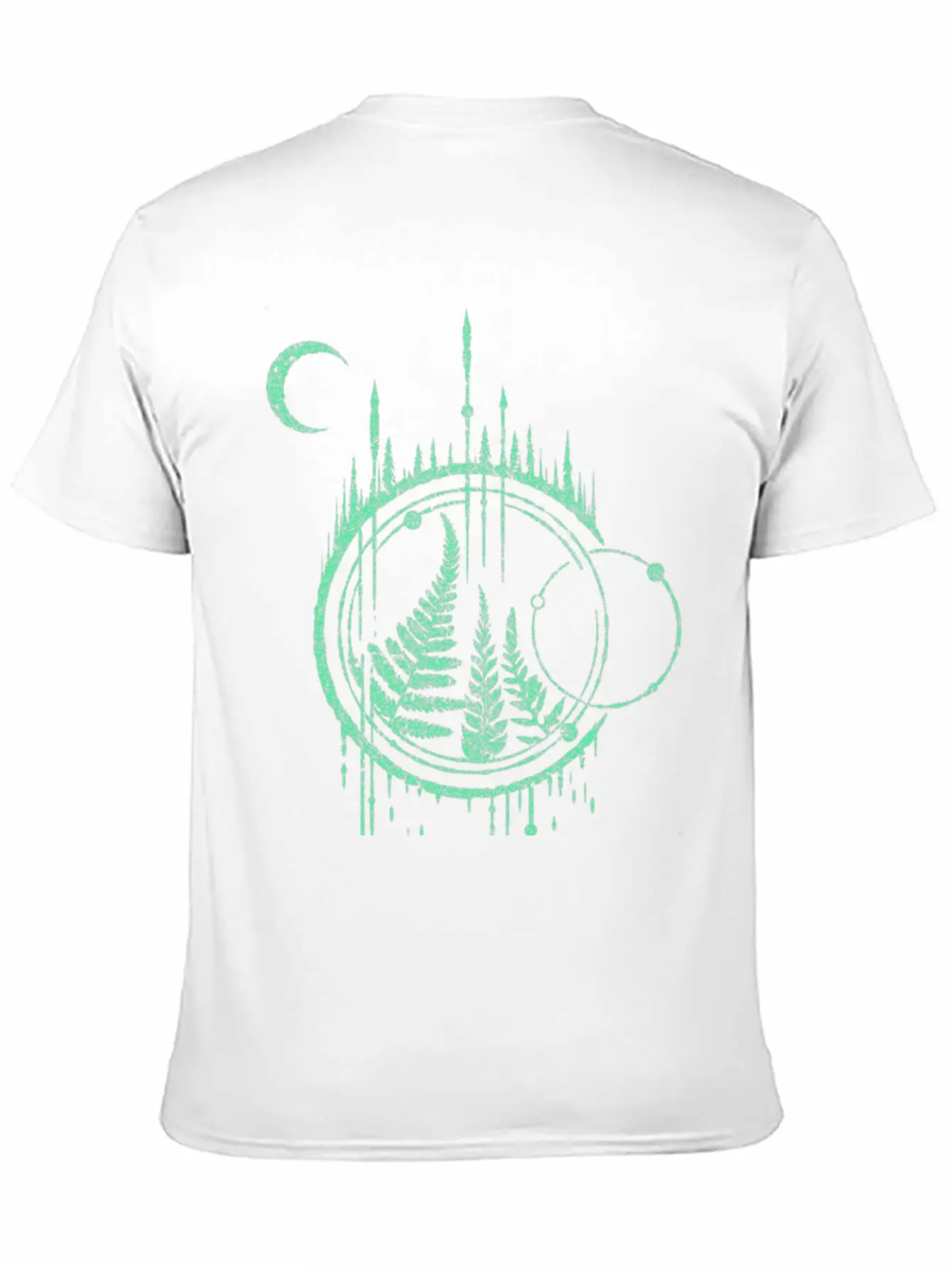 Ferns Arrows Timeless Short Sleeve Tee – Comfy And Minimalist Design