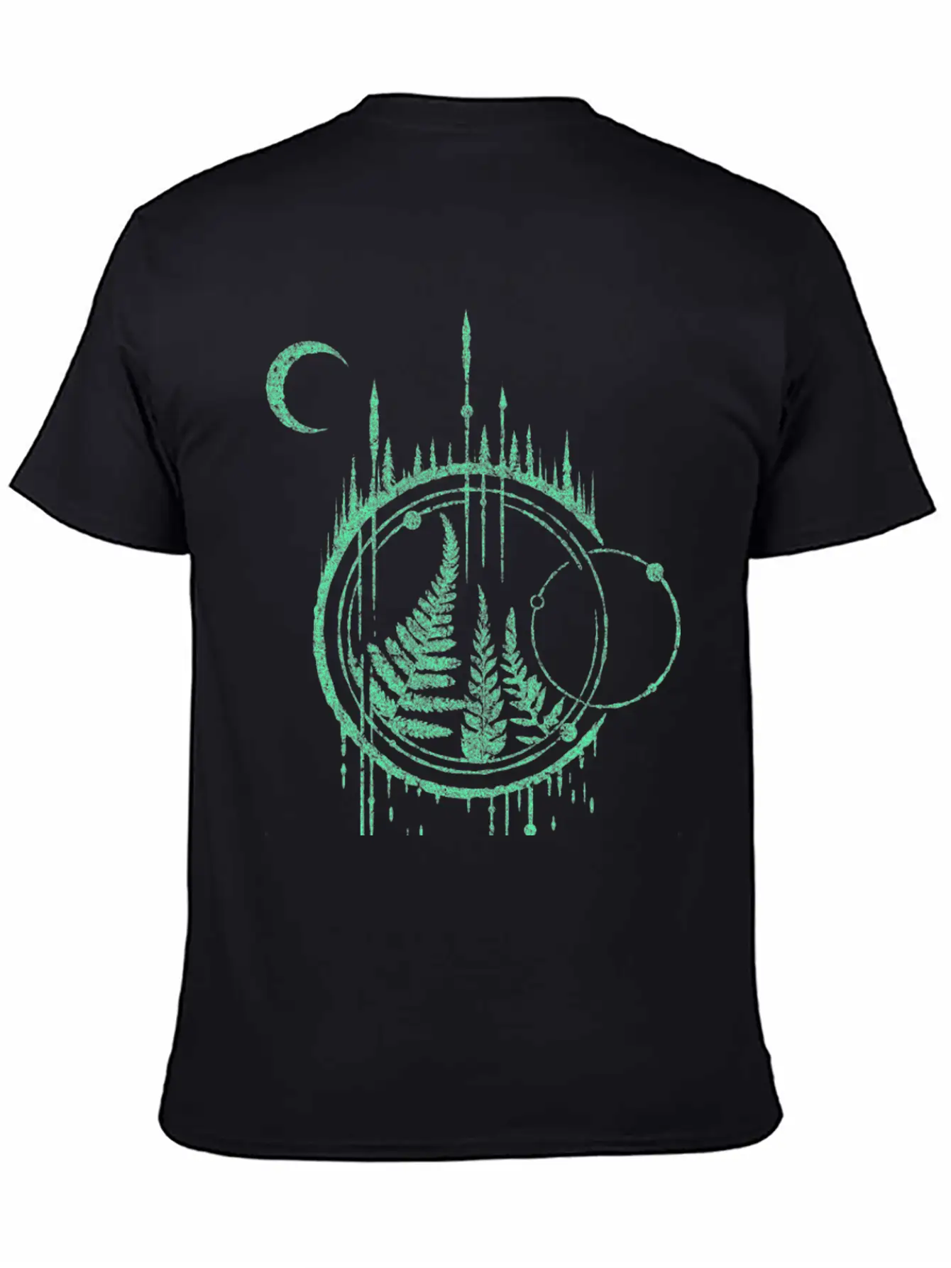 Ferns Arrows Timeless Short Sleeve Tee – Comfy And Minimalist Design