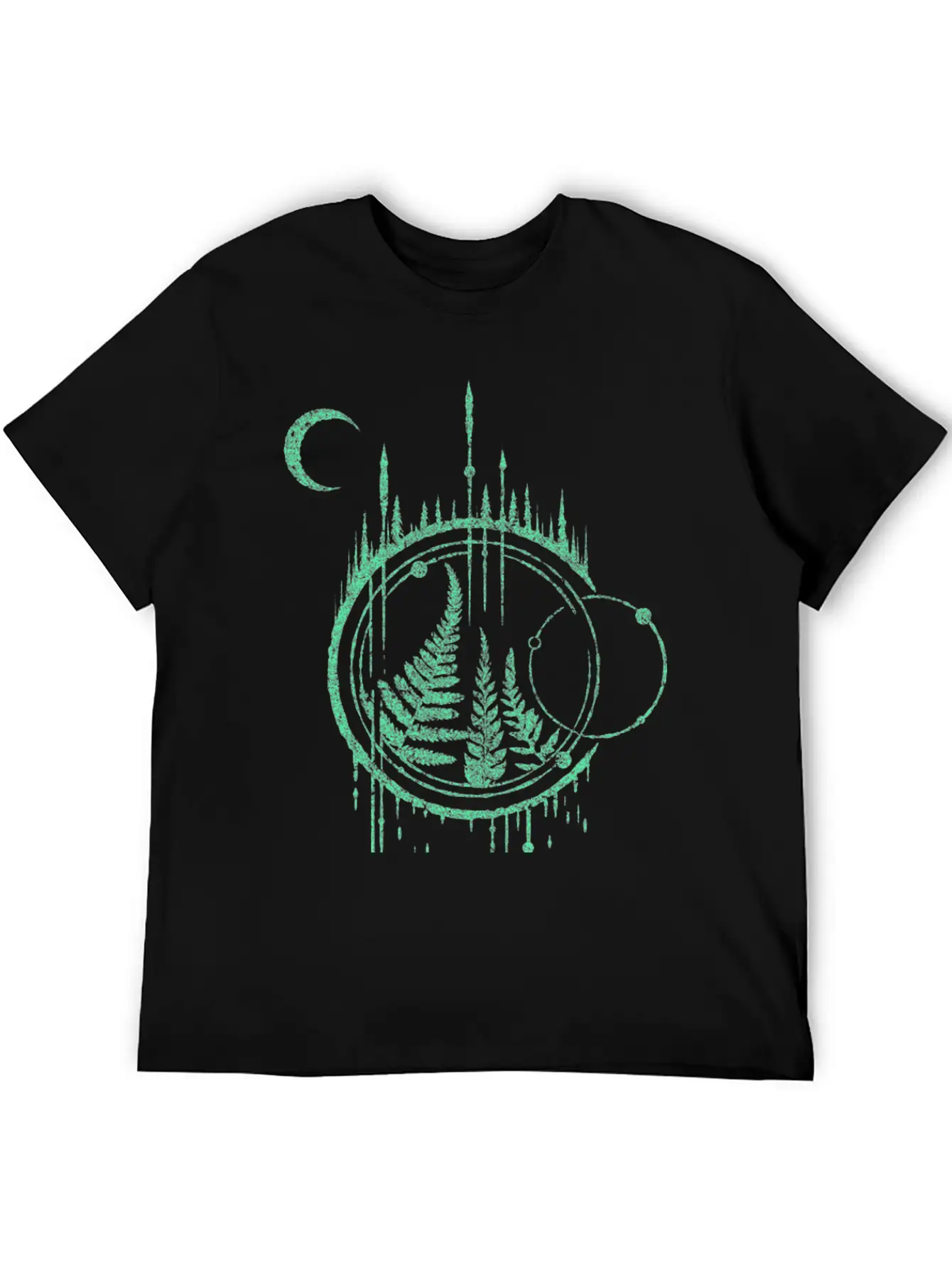 Ferns Arrows Timeless Short Sleeve Tee – Comfy And Minimalist Design