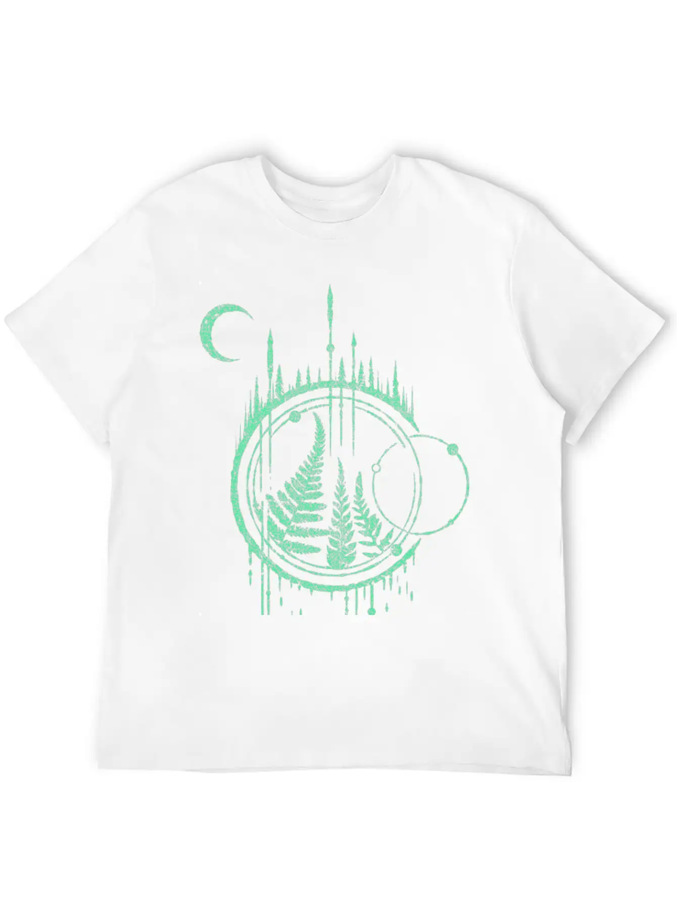 Ferns Arrows Timeless Short Sleeve Tee – Comfy And Minimalist Design