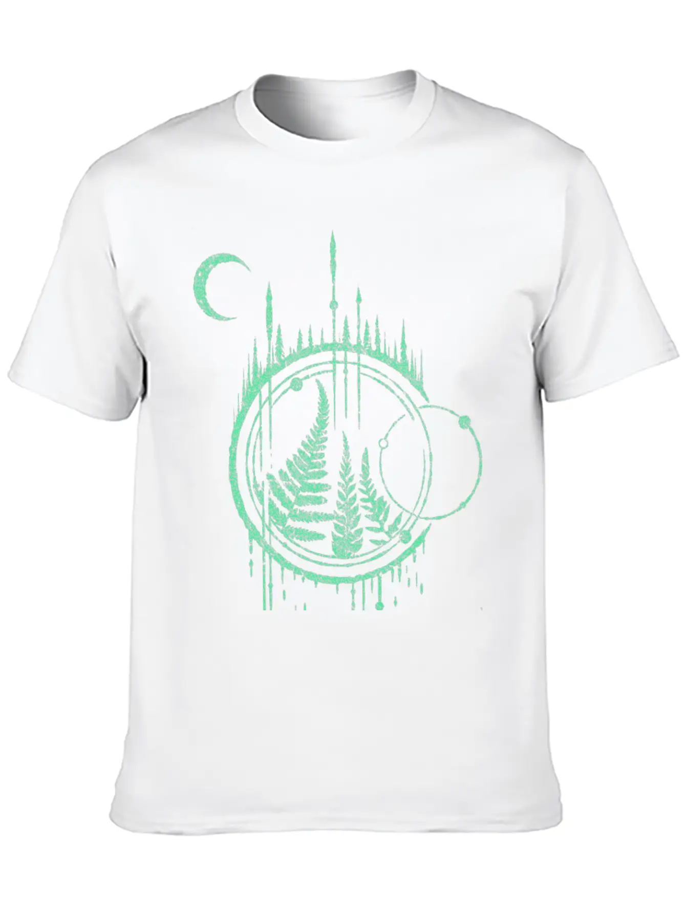 Ferns Arrows Timeless Short Sleeve Tee – Comfy And Minimalist Design